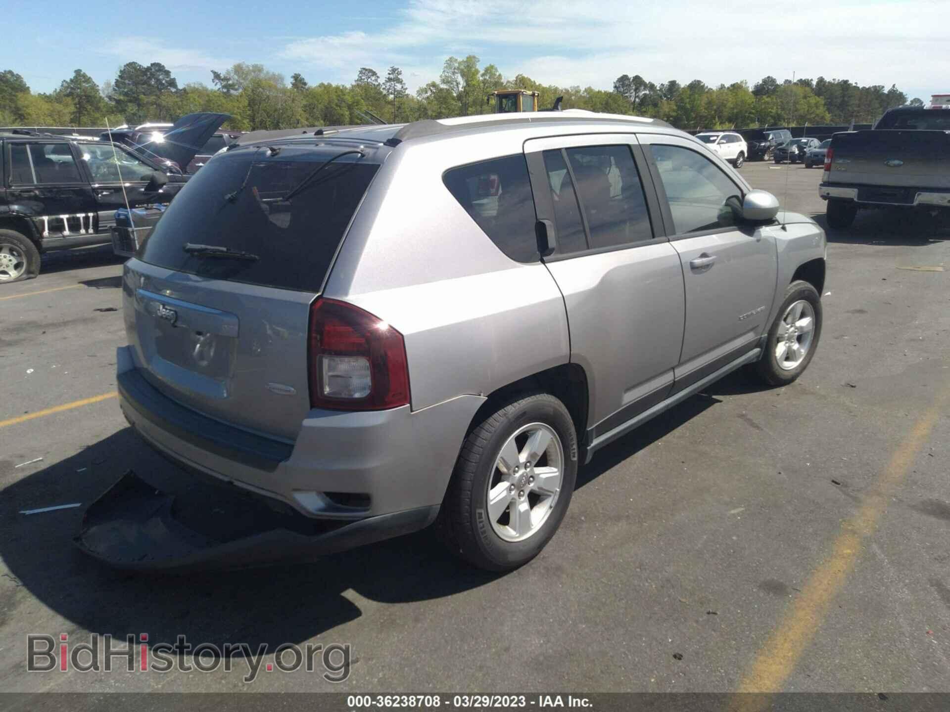 2016 JEEP COMPASS - VIN: 1C4NJCEA1GD735143 - Фото 4