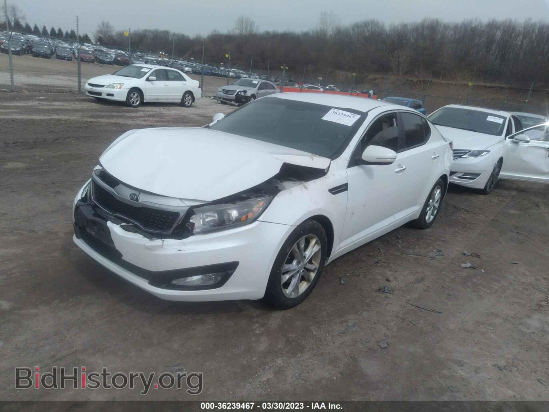 2013 KIA OPTIMA - VIN: 5XXGM4A74DG208103 - Фото 2