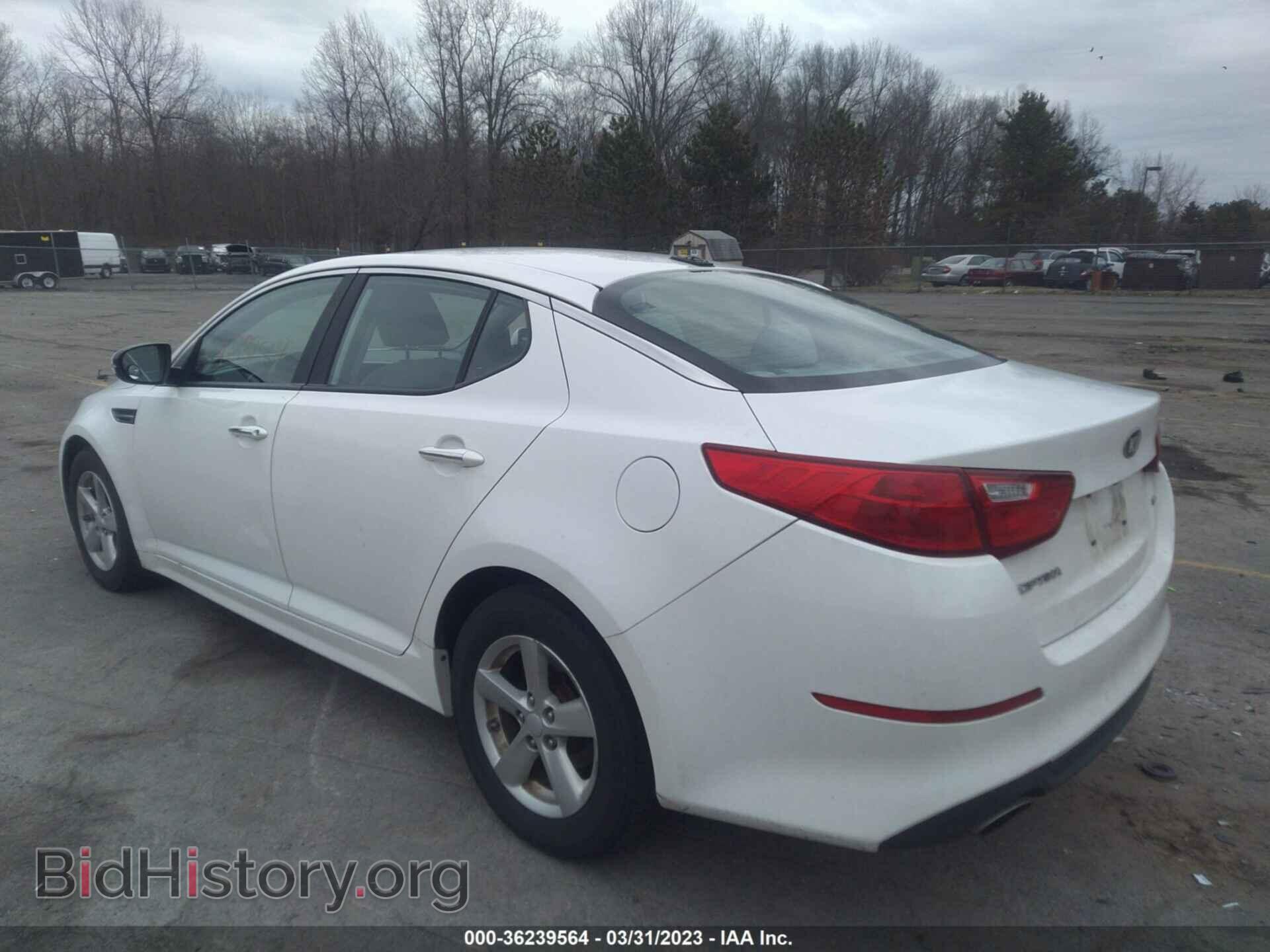 2015 KIA OPTIMA - VIN: KNAGM4A76F5566954 - Фото 3