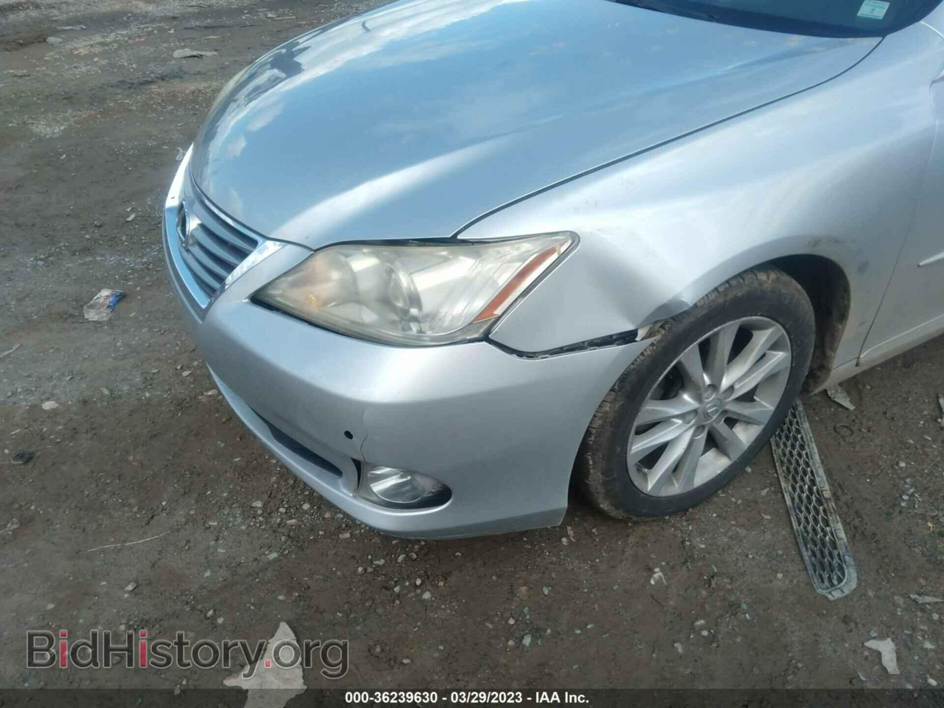 2011 LEXUS ES 350 - VIN: JTHBK1EGXB2438464 - Фото 6