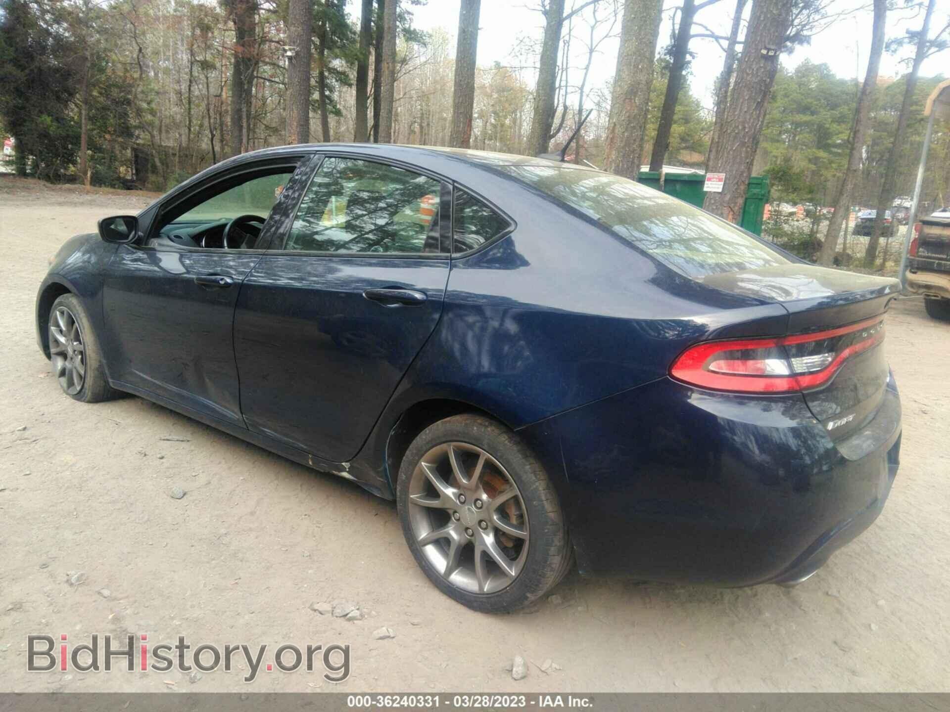 2015 DODGE DART - VIN: 1C3CDFBB1FD116316 - Фото 3