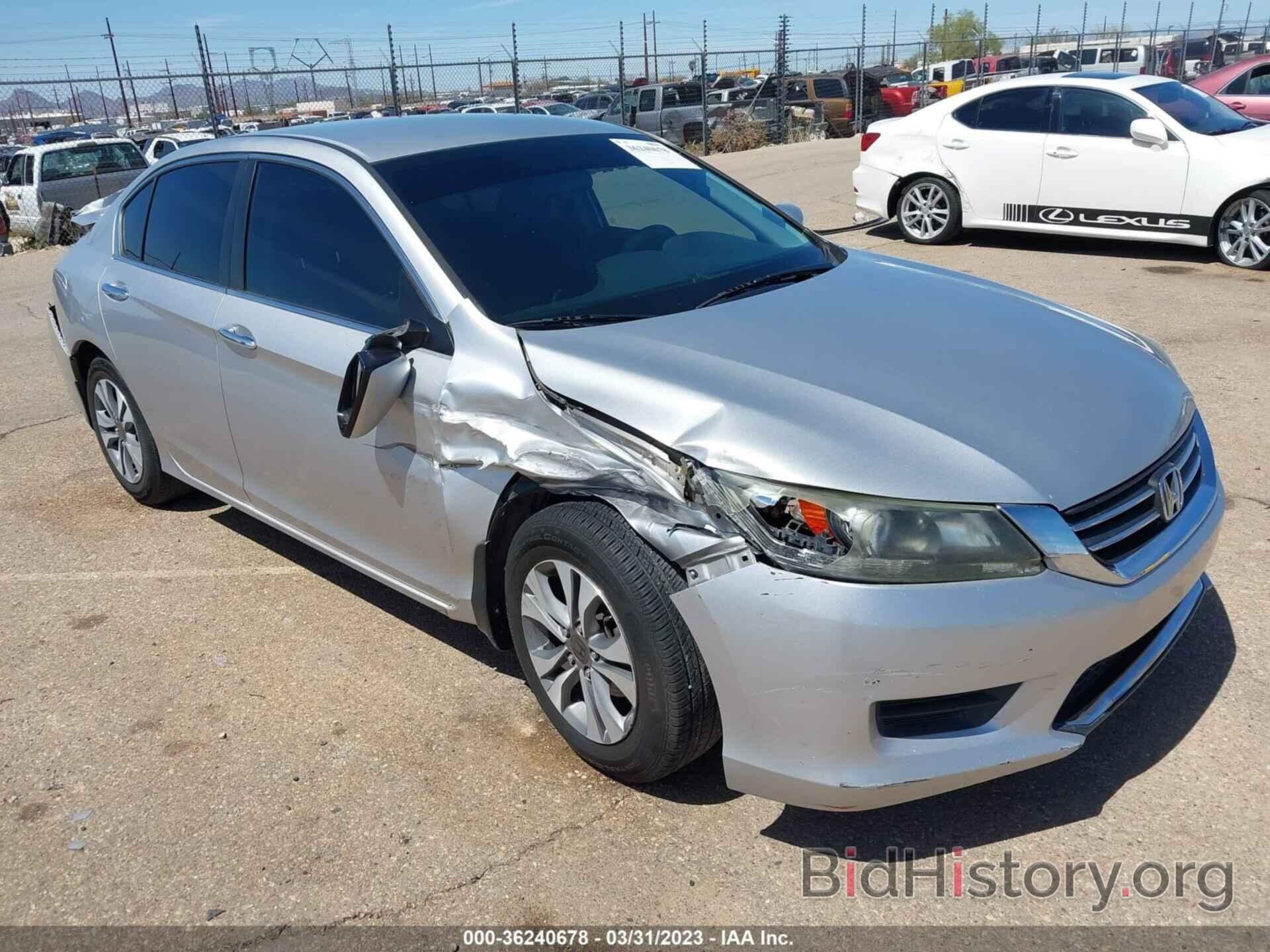 Photo 1HGCR2F36DA261022 - HONDA ACCORD SDN 2013