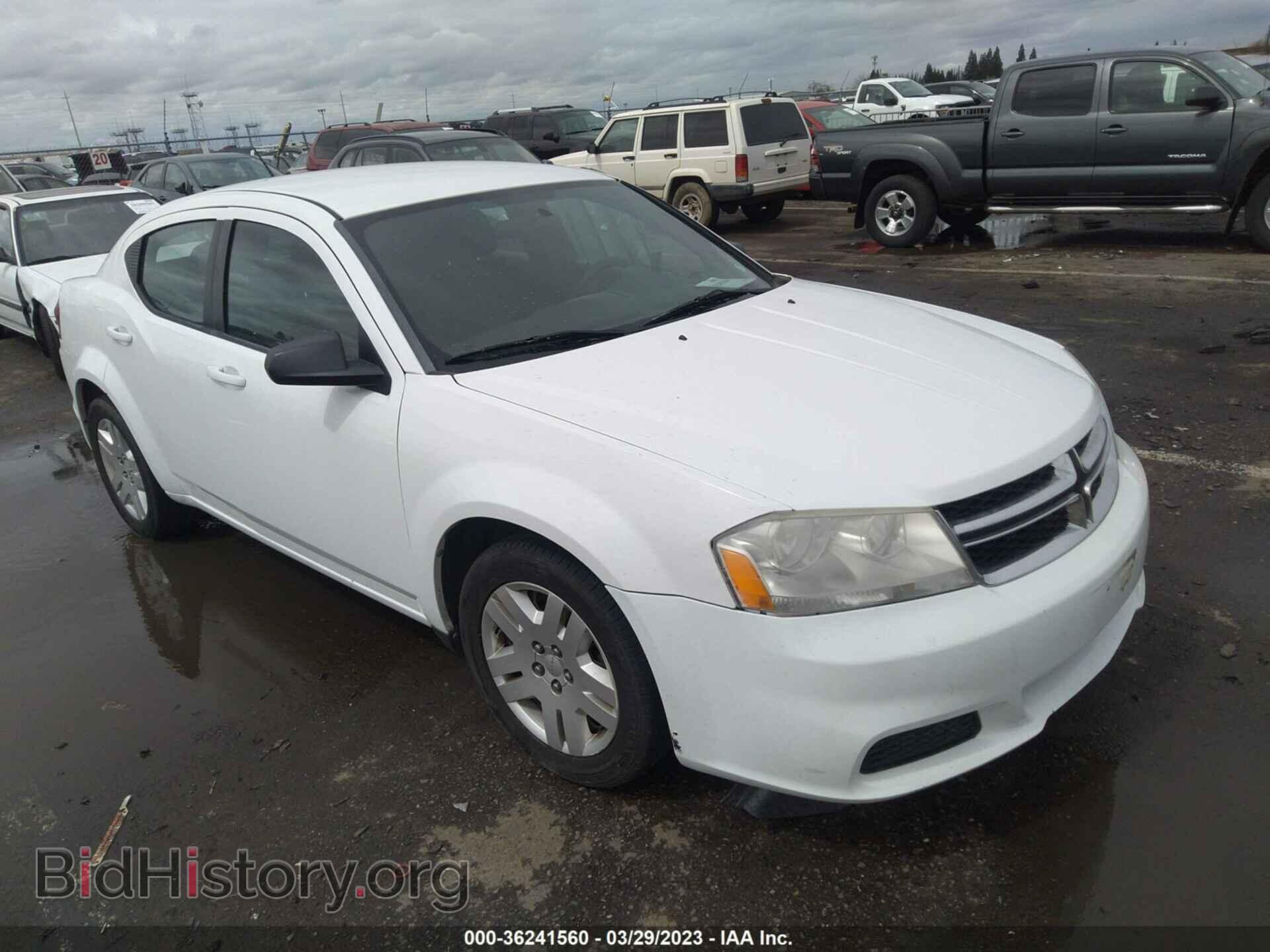 Photo 1C3CDZAB8CN209732 - DODGE AVENGER 2012