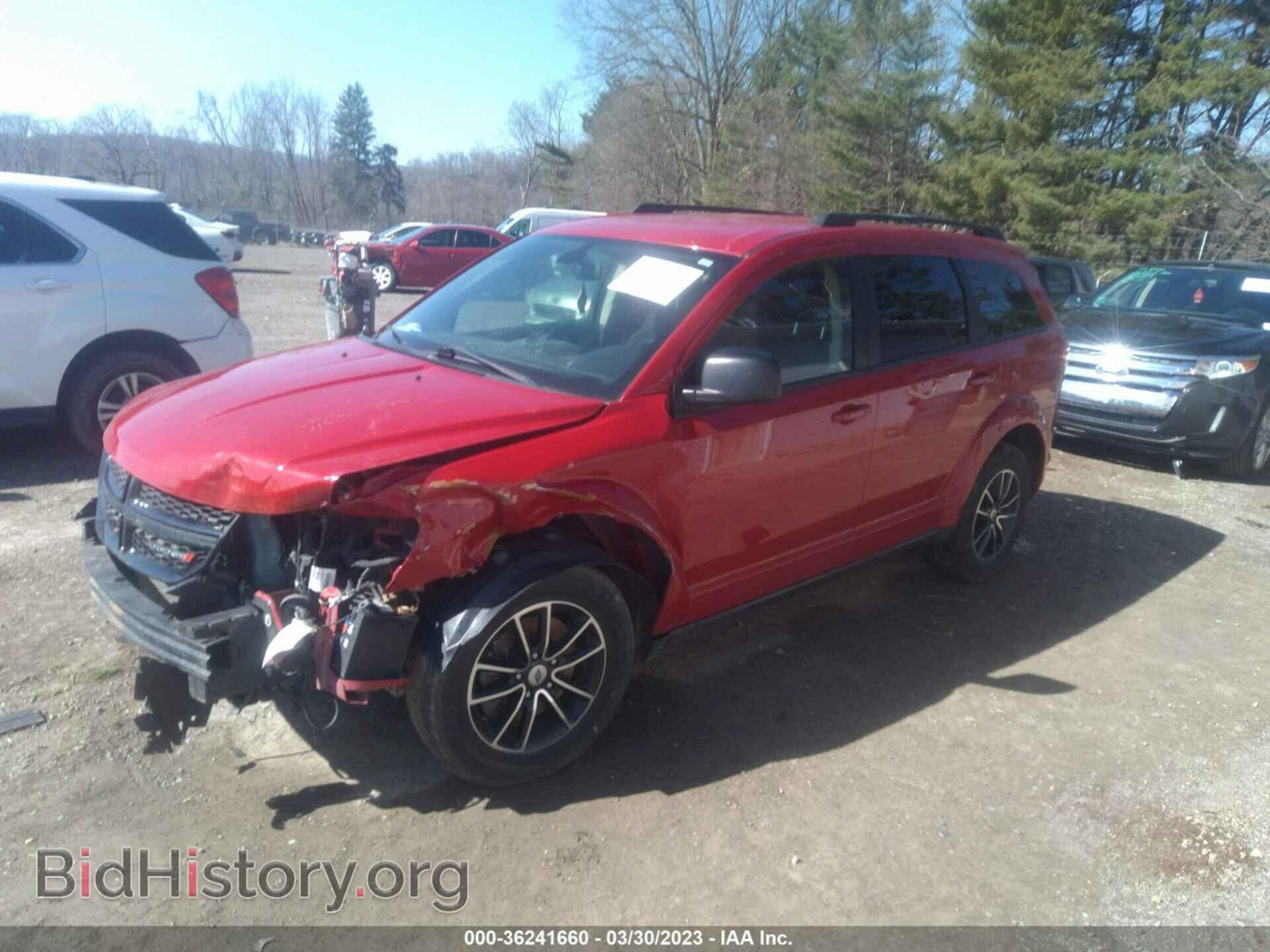 2018 DODGE JOURNEY - VIN: 3C4PDCAB5JT382227 - Фото 2
