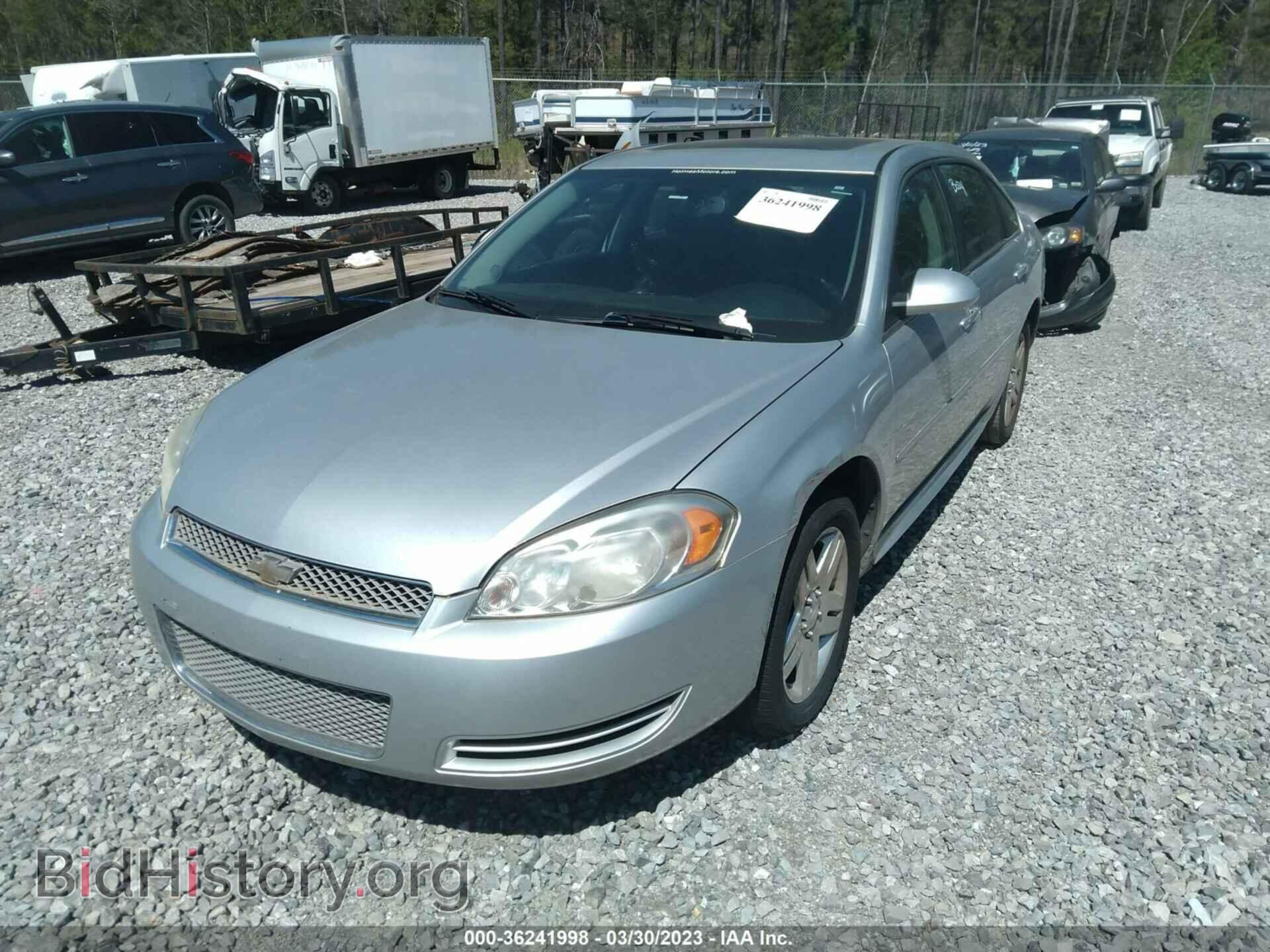 2013 CHEVROLET IMPALA - VIN: 2G1WG5E34D1263021 - Фото 2