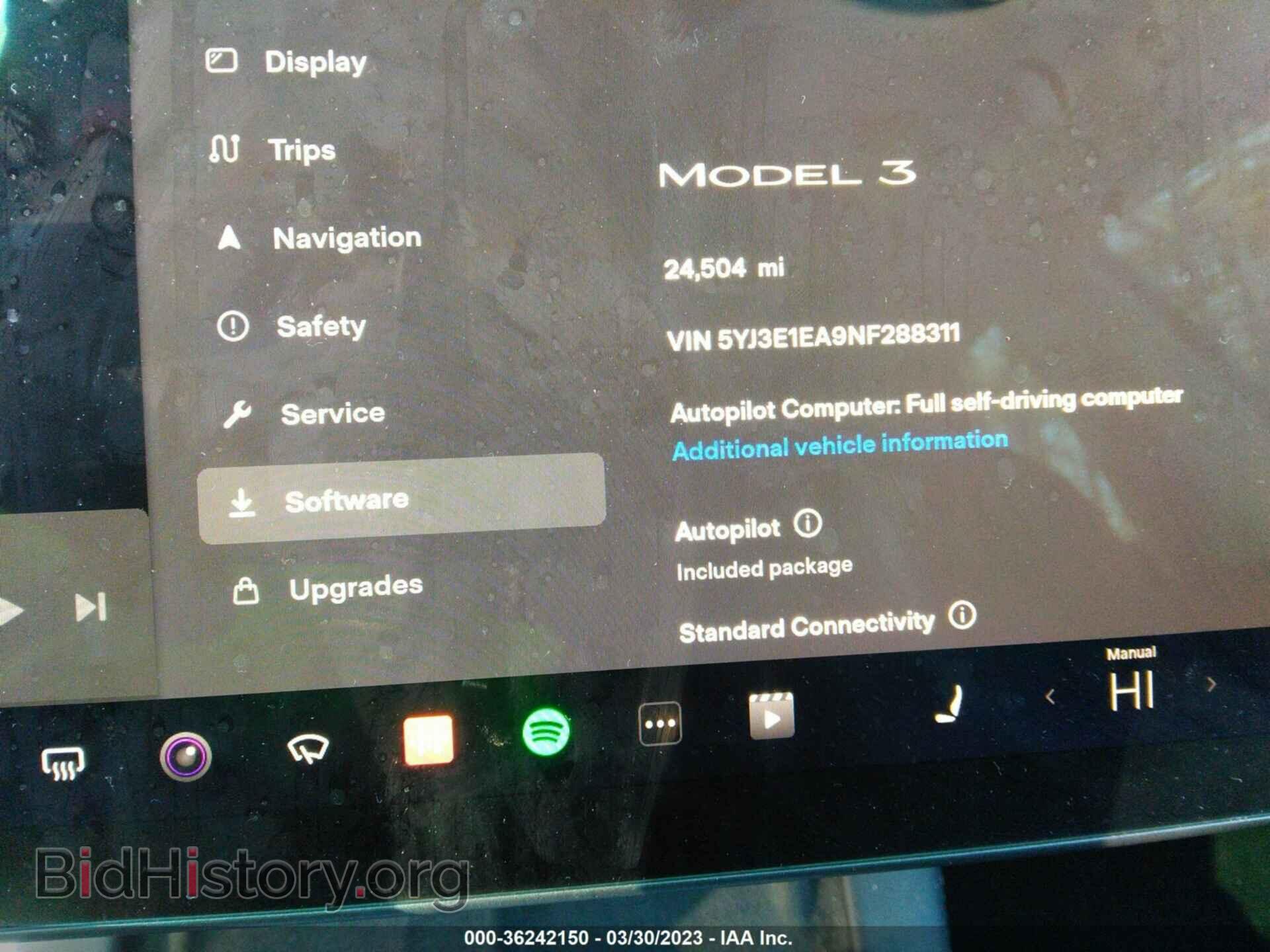 2022 TESLA MODEL 3 - VIN: 5YJ3E1EA9NF288311 - Photo 7