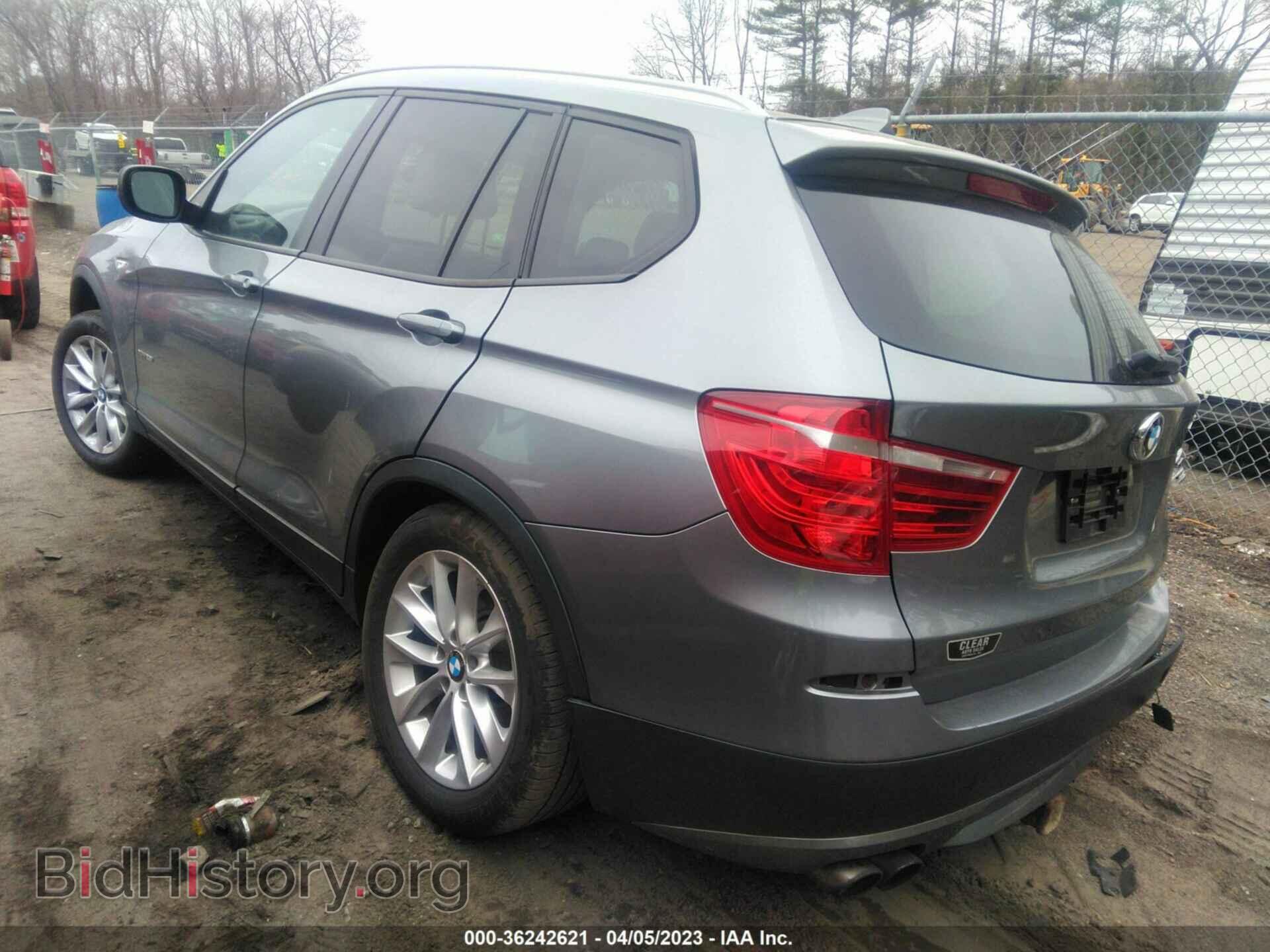 2013 BMW X3 - VIN: 5UXWX9C50D0D02140 - Фото 3