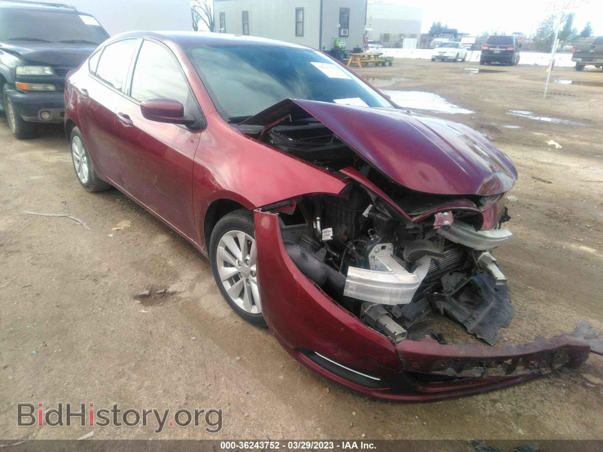 Photo 1C3CDFDH8FD237023 - DODGE DART 2015