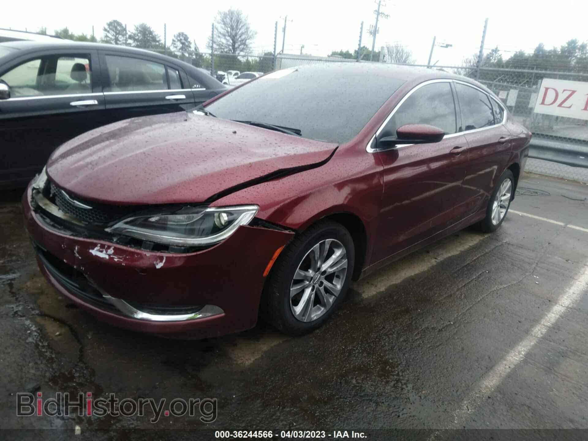 2015 CHRYSLER 200 - VIN: 1C3CCCAB8FN675617 - Фото 2
