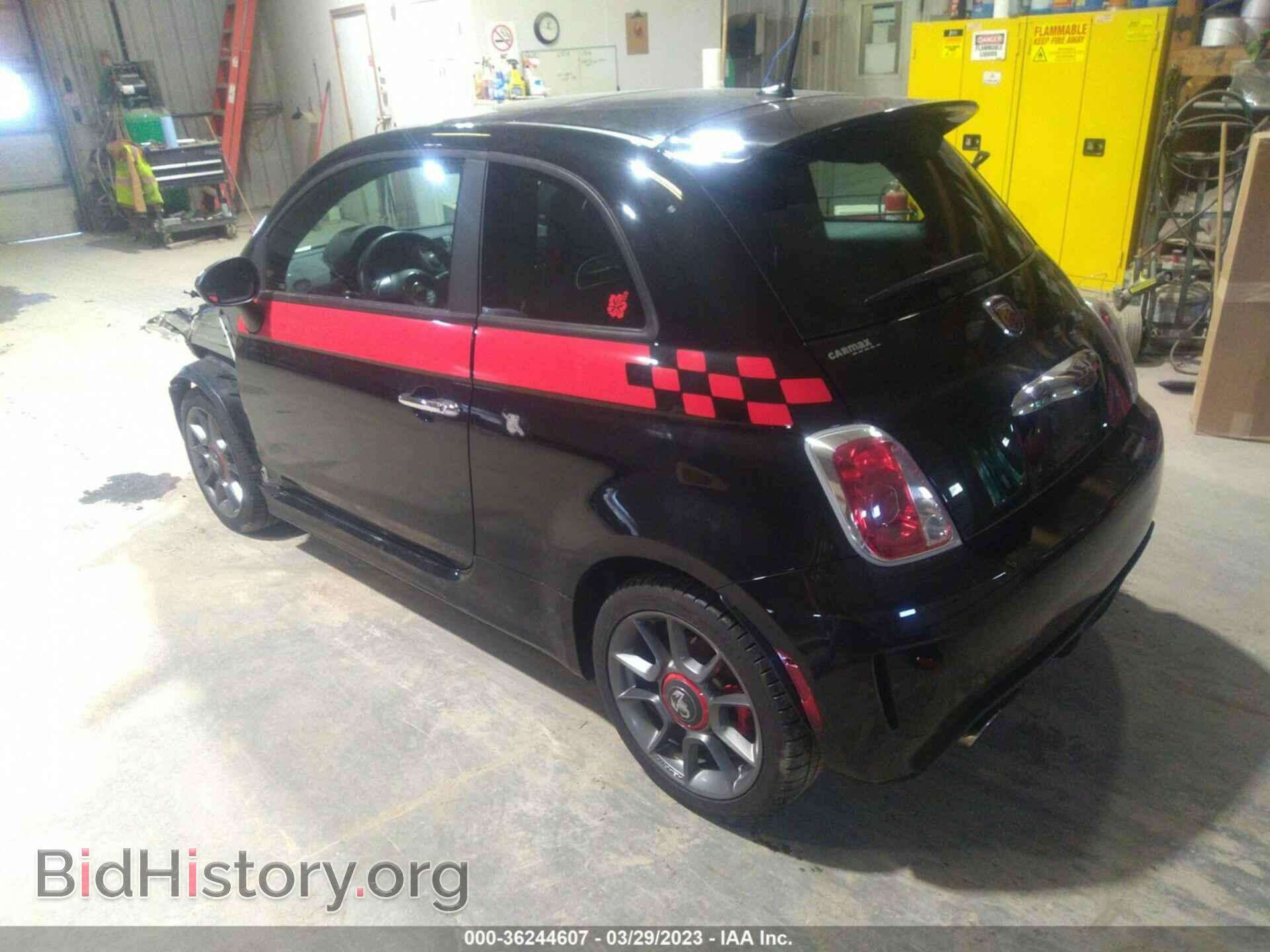 2012 FIAT 500 - VIN: 3C3CFFFH2CT339365 - Фото 3