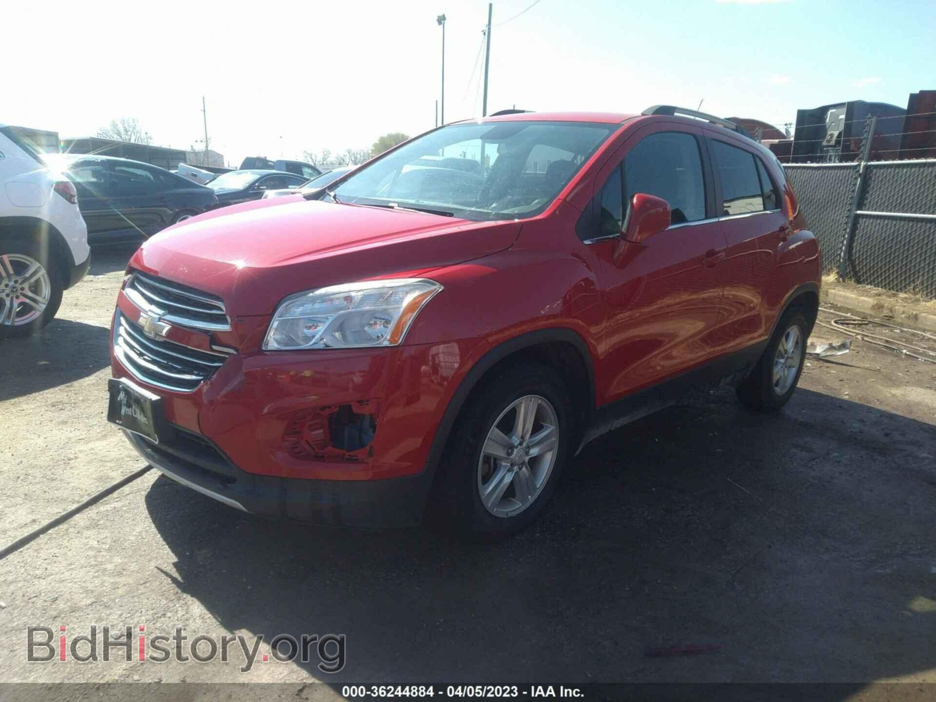 2015 CHEVROLET TRAX - VIN: KL7CJLSB7FB231160 - Фото 2