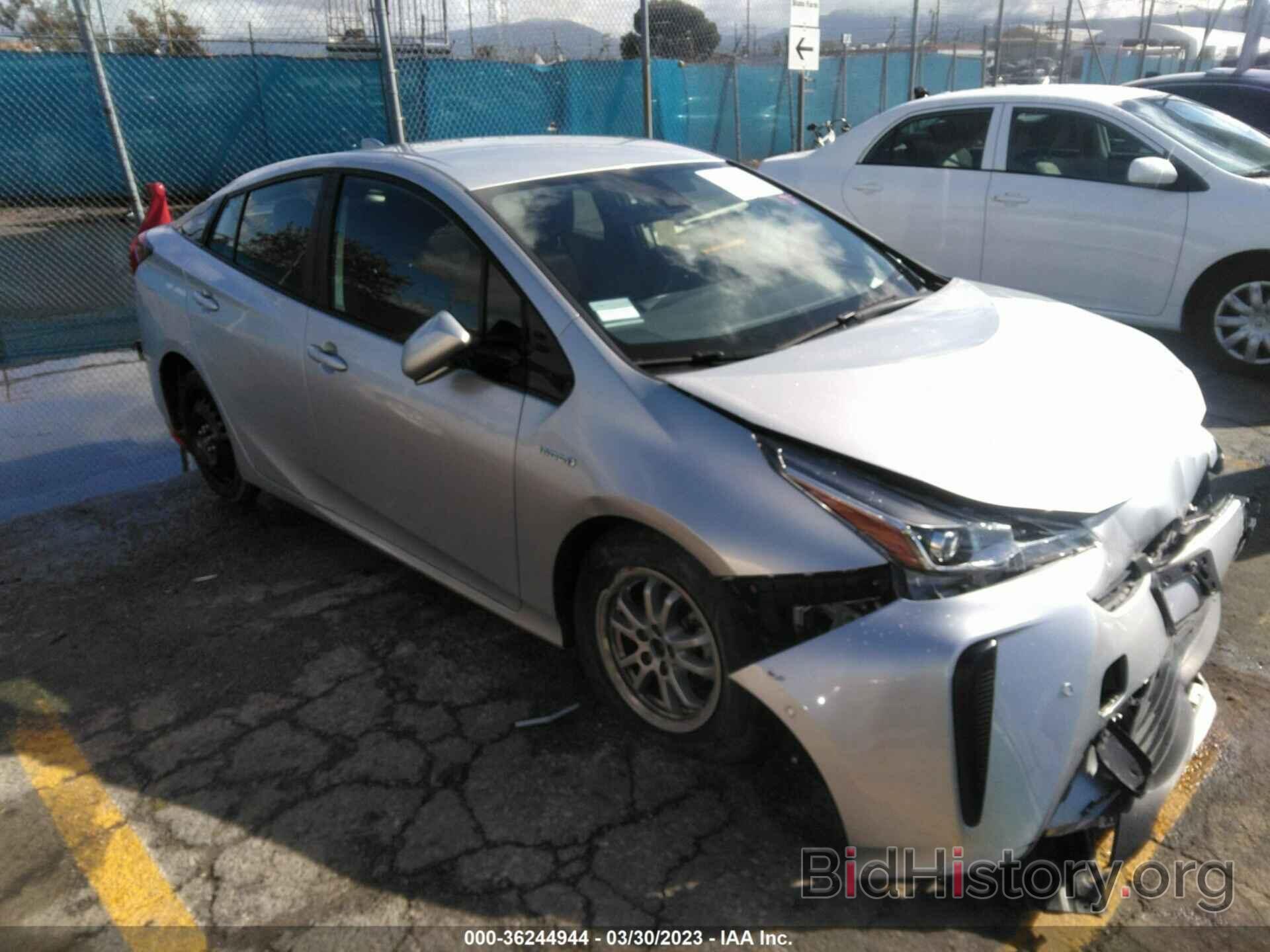 Photo JTDKARFU9L3105997 - TOYOTA PRIUS 2020