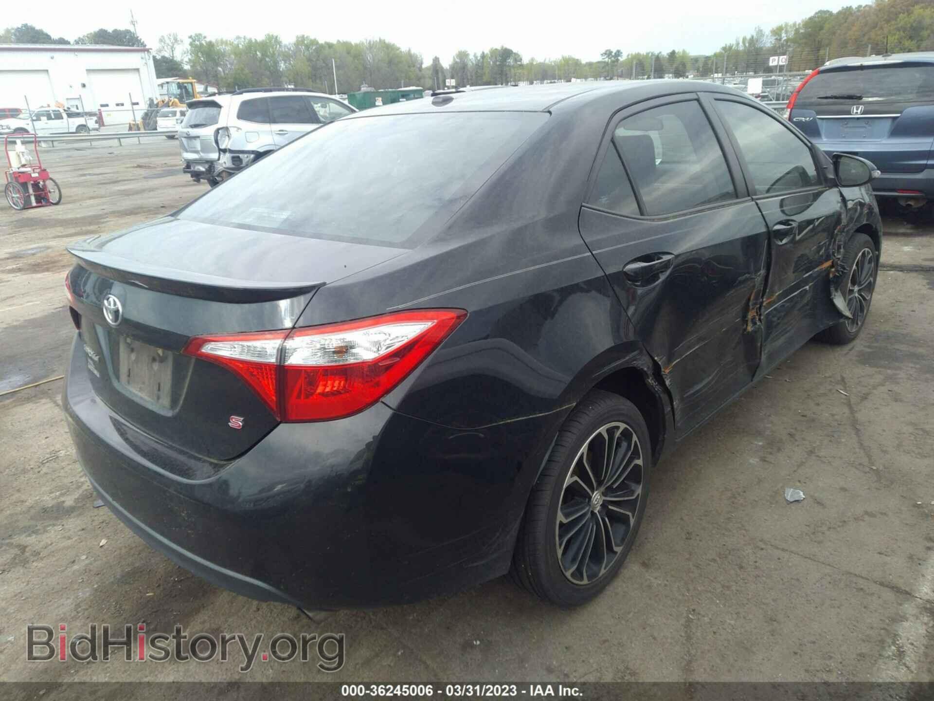 2015 TOYOTA COROLLA - VIN: 2T1BURHEXFC340742 - Photo 4
