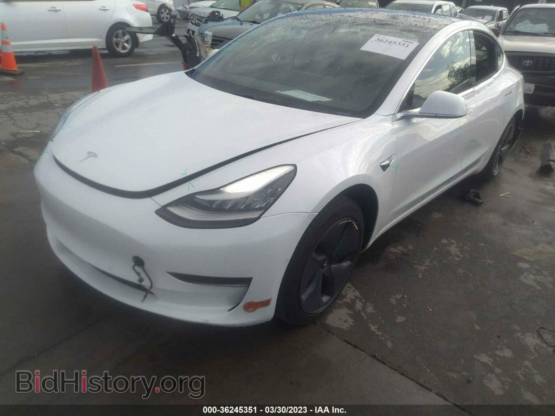 2020 TESLA MODEL 3 - VIN: 5YJ3E1EA1LF644814 - Фото 2