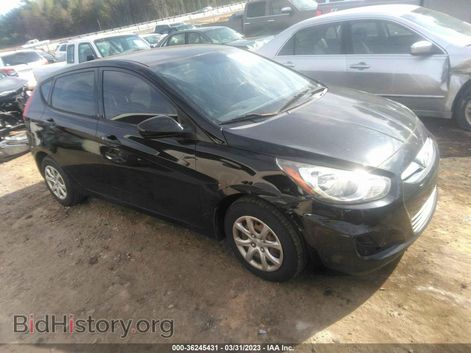 Photo KMHCT5AE8CU047829 - HYUNDAI ACCENT 2012