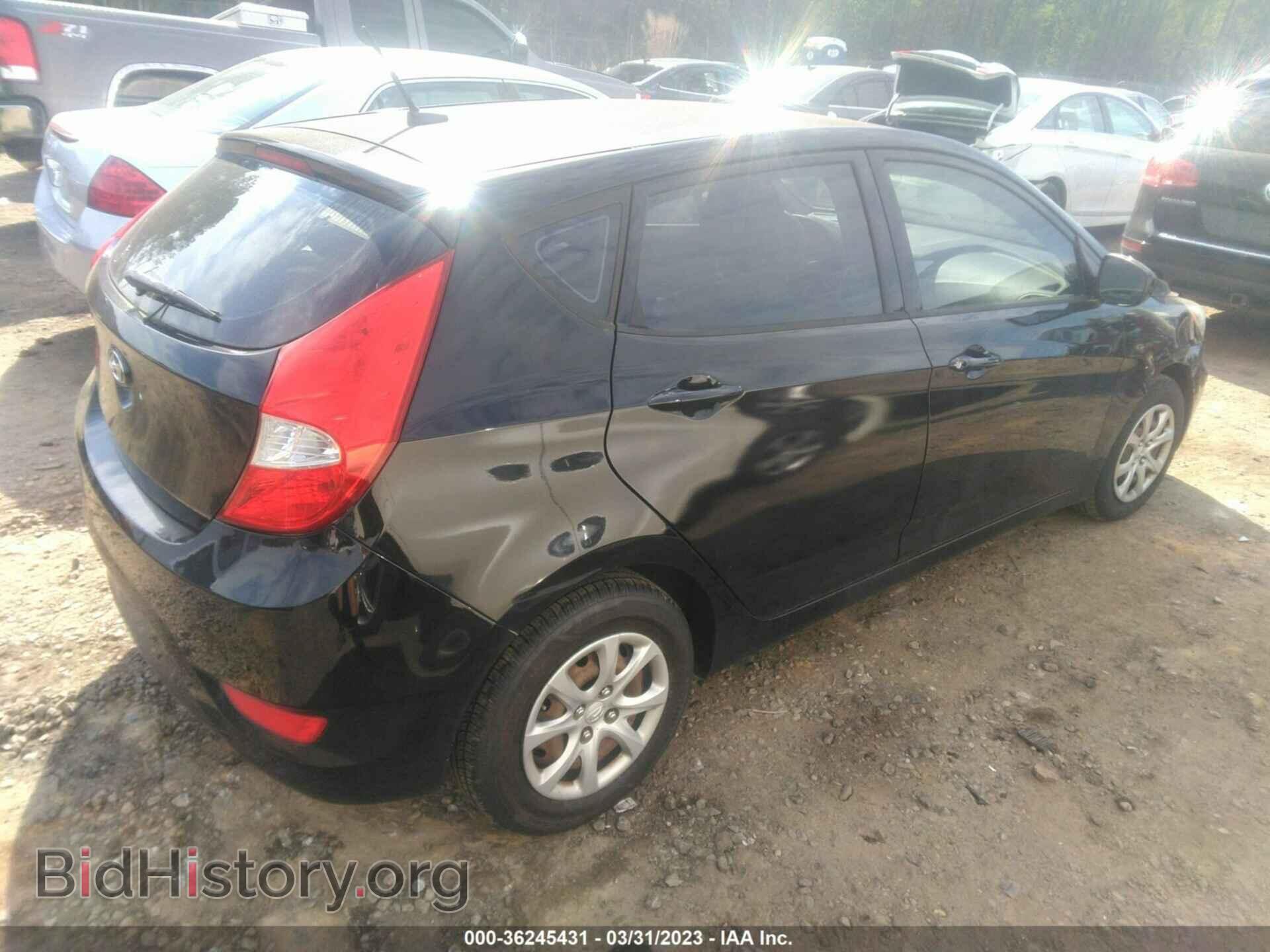 2012 HYUNDAI ACCENT - VIN: KMHCT5AE8CU047829 - Фото 4