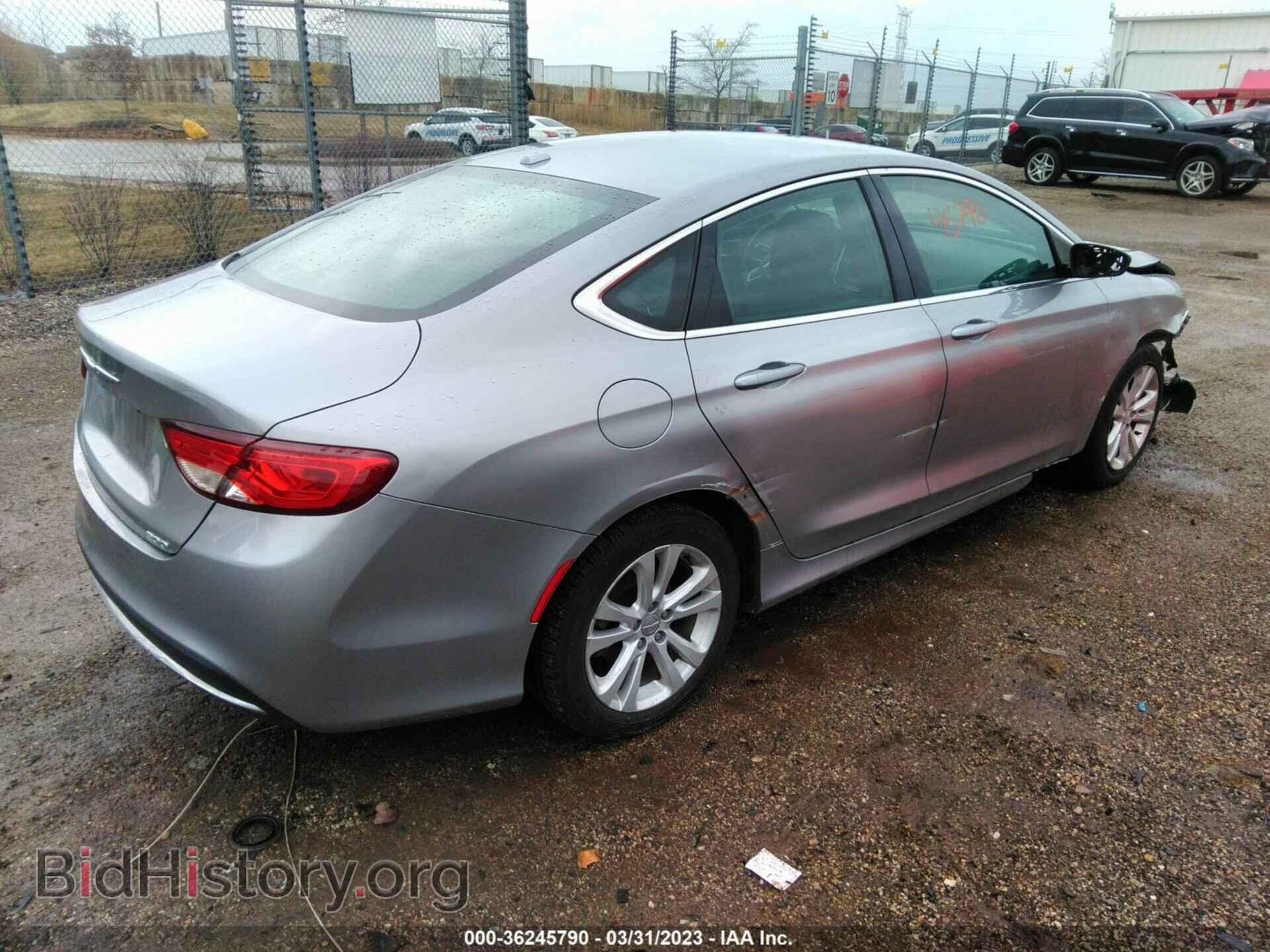 2015 CHRYSLER 200 - VIN: 1C3CCCAB3FN626910 - Фото 4