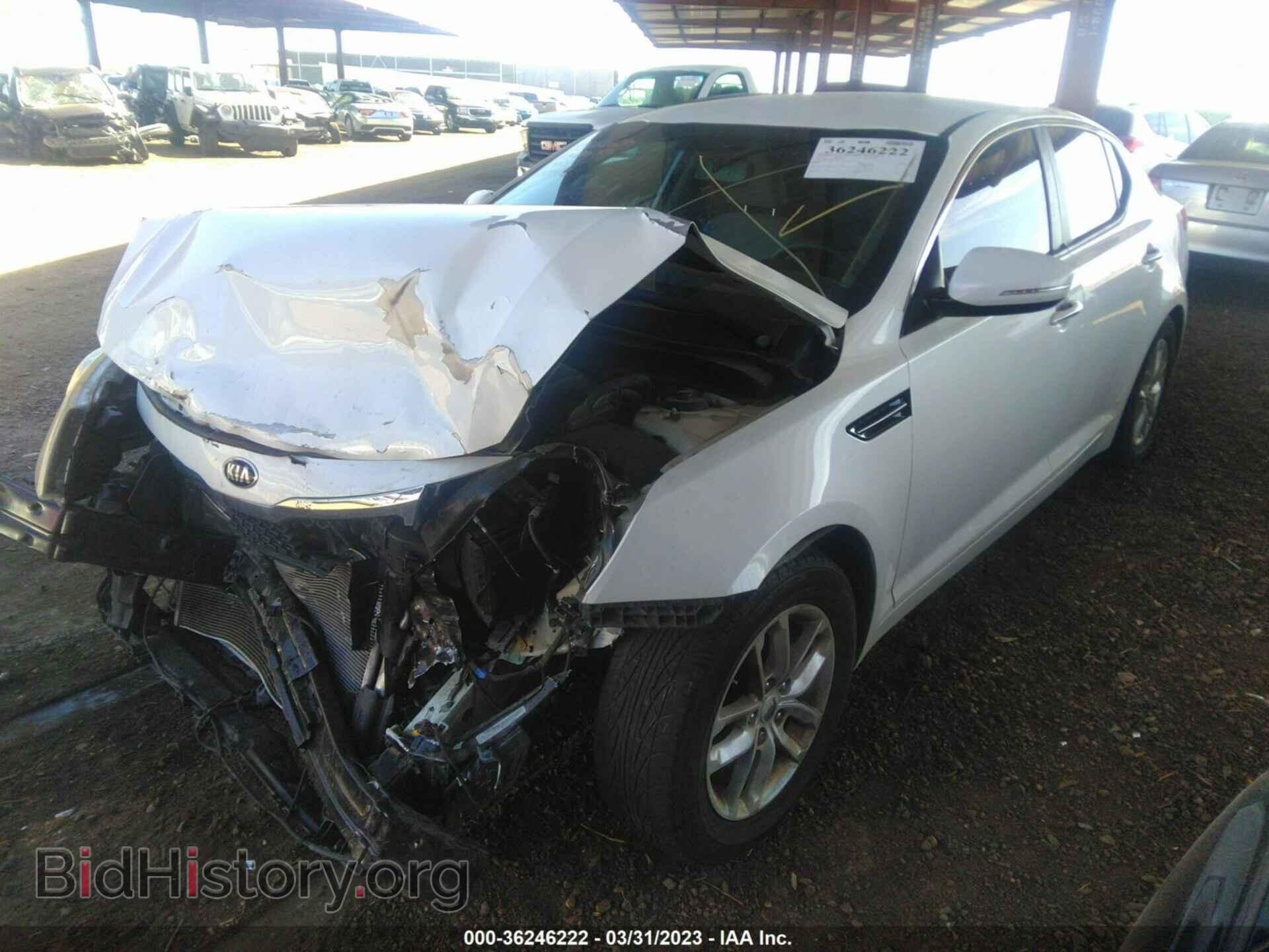 2013 KIA OPTIMA - VIN: KNAGM4A70D5381442 - Photo 2