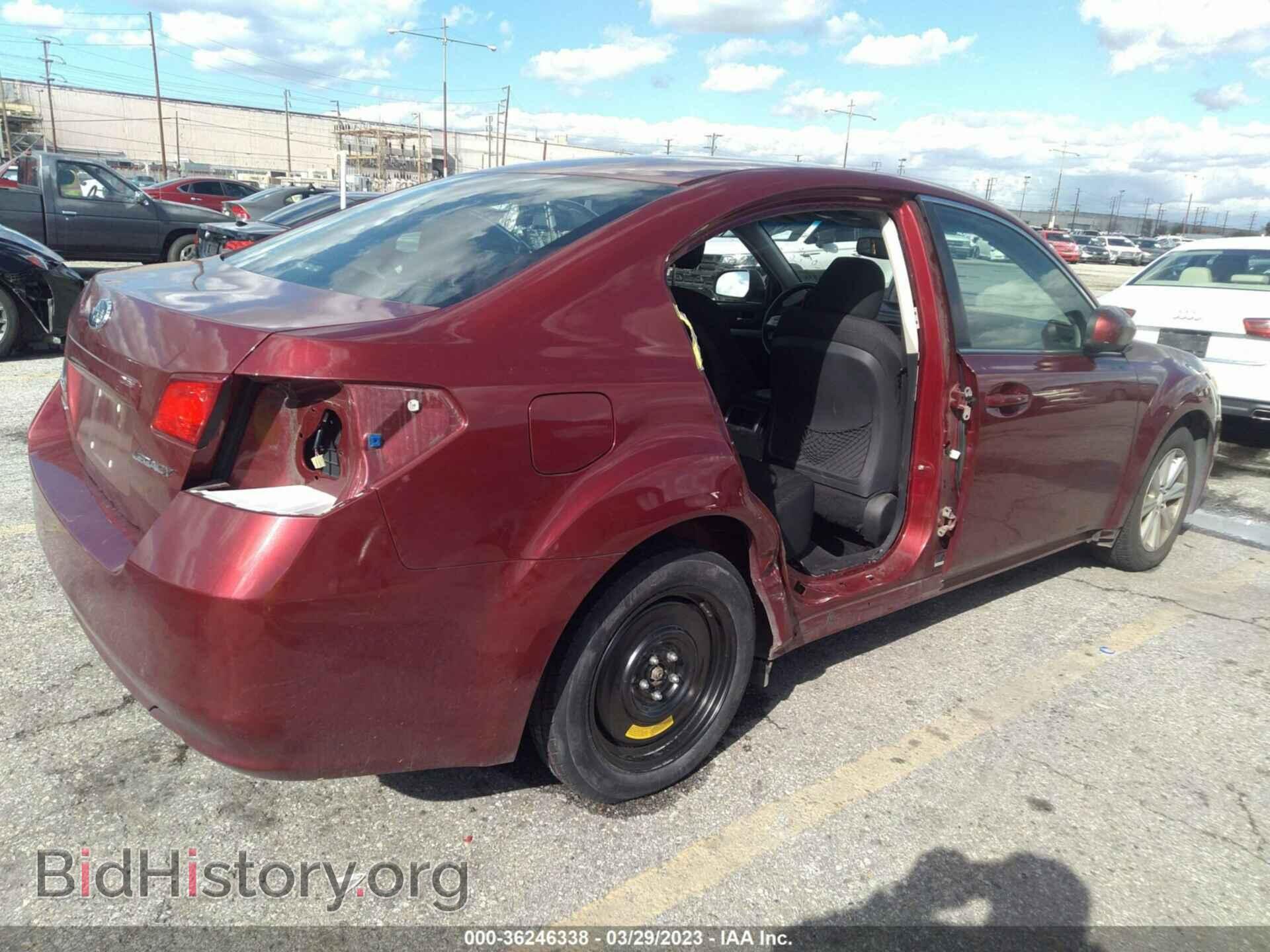 2011 SUBARU LEGACY - VIN: 4S3BMCB68B3213036 - Фото 4