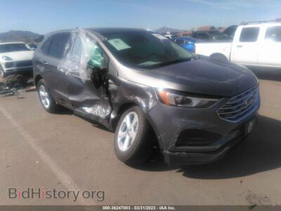 2021 Ford EDGE SE, серый — VIN 2FMPK4G97MBA51368, IAAI