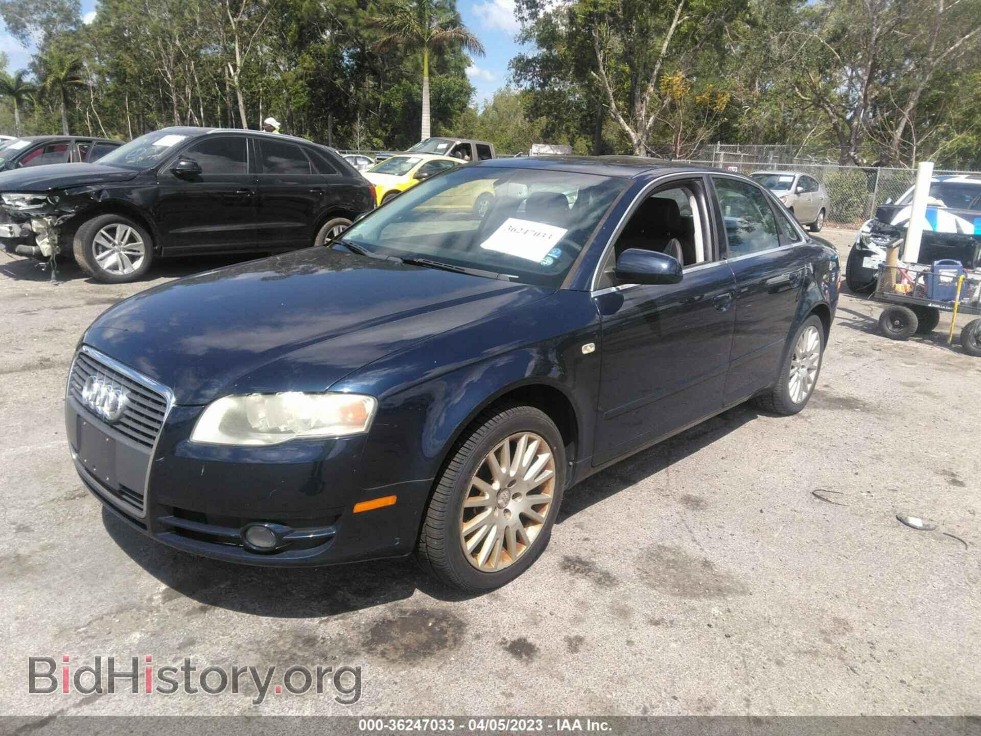 2006 AUDI A4 - VIN: WAUDF78E96A272376 - Фото 2