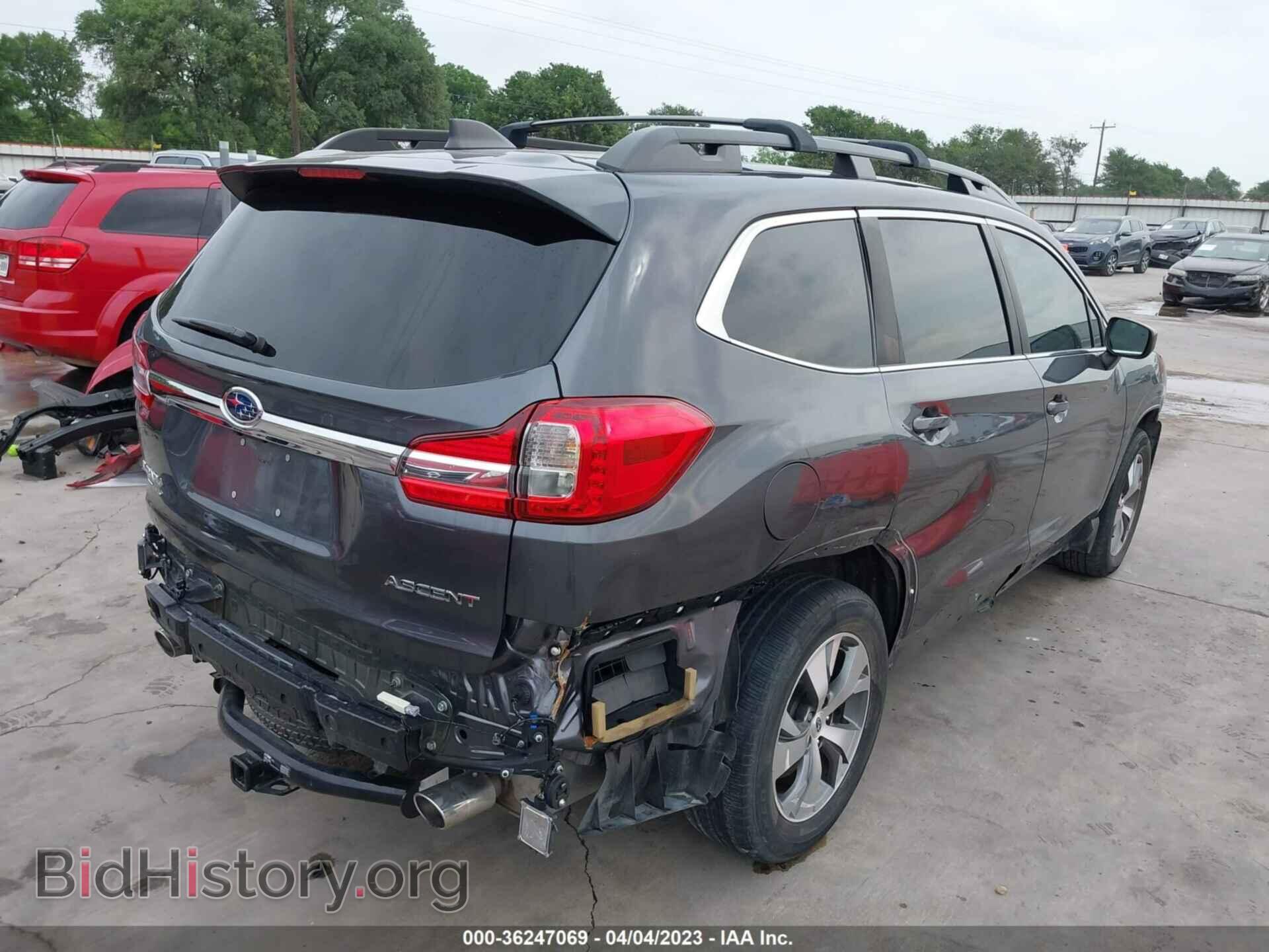 2019 SUBARU ASCENT - VIN: 4S4WMACD6K3472235 - Фото 4