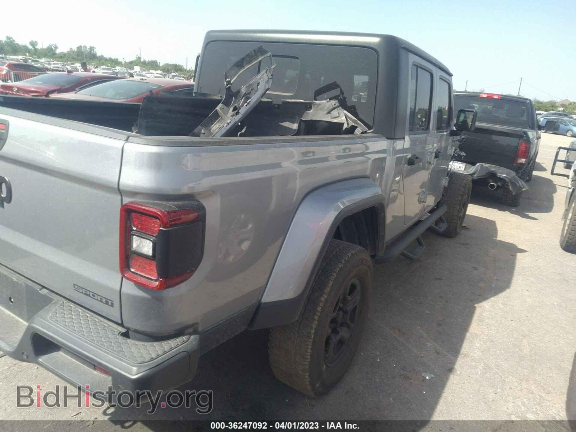 2021 JEEP GLADIATOR - VIN: 1C6HJTAG0ML580715 - Фото 4