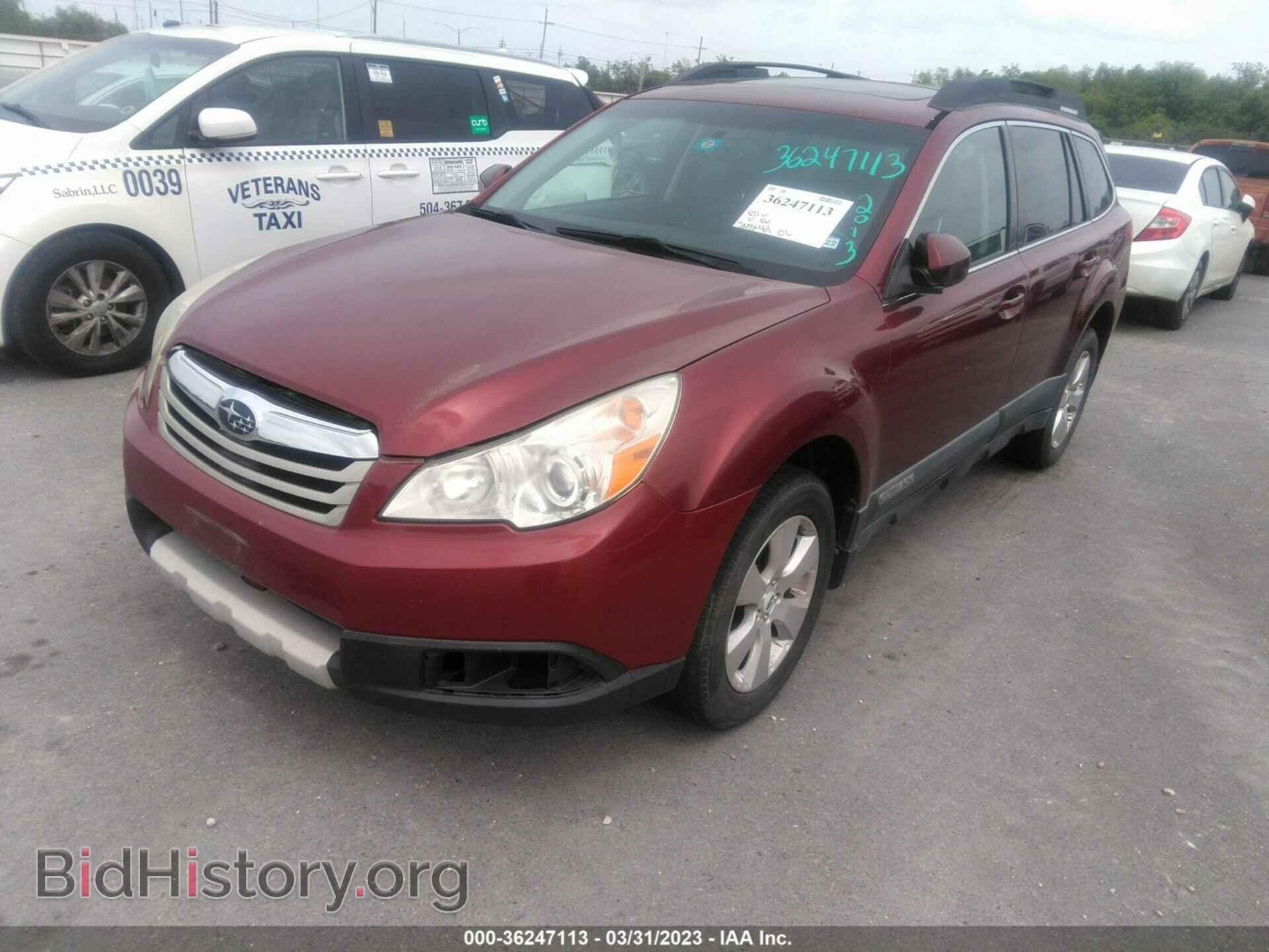 2012 SUBARU OUTBACK - VIN: 4S4BRCLC6C3293200 - Фото 2