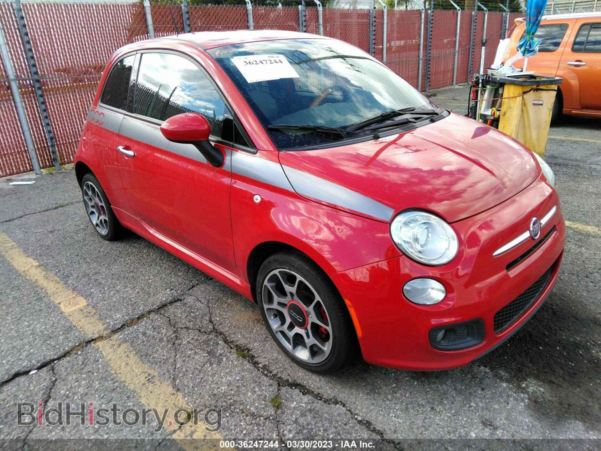 Фотография 3C3CFFBR3FT507517 - FIAT 500 2015