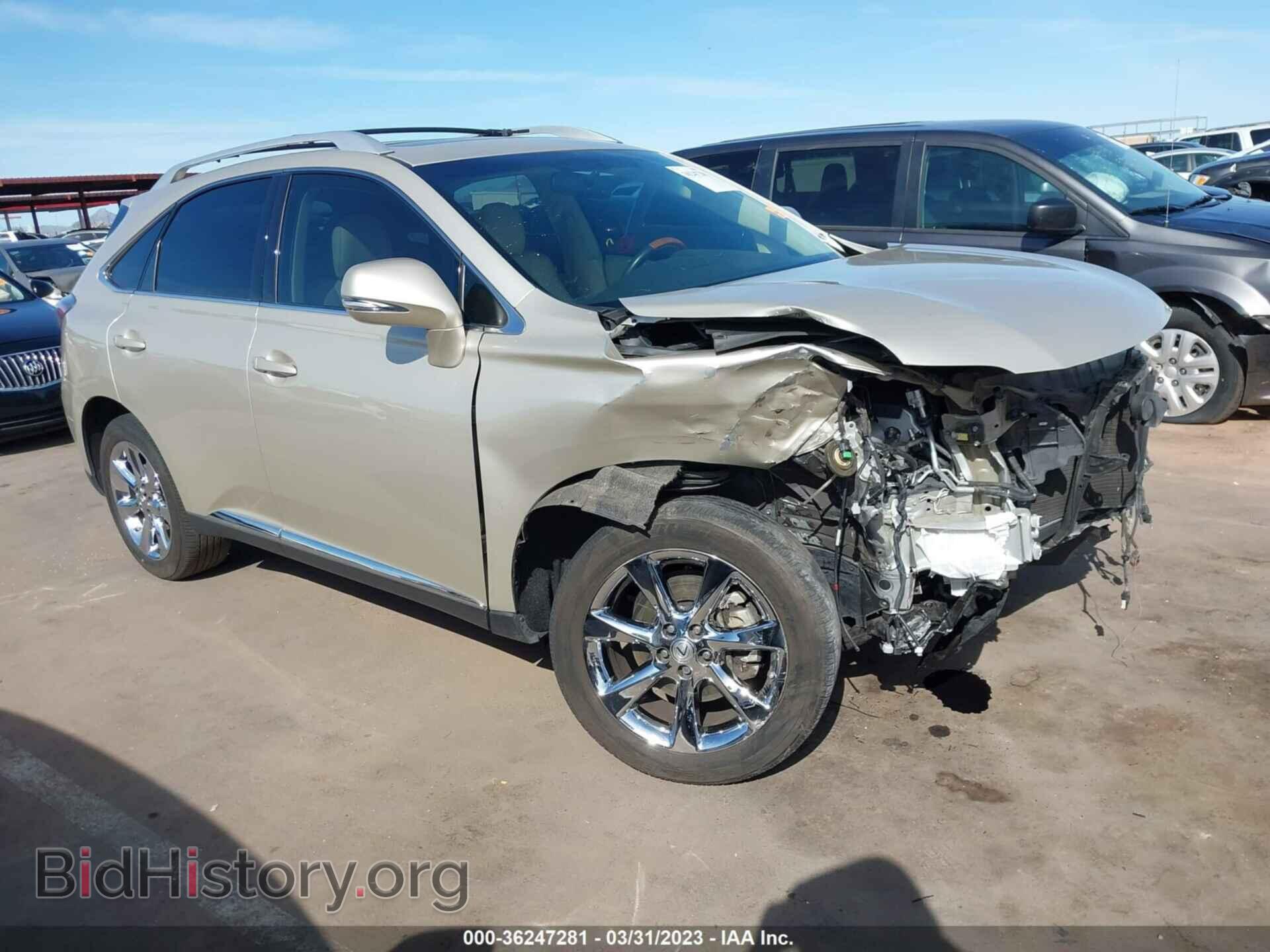 Photo 2T2ZK1BA1CC078869 - LEXUS RX 350 2012