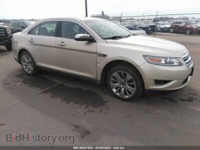 2011 Ford TAURUS Limited, бежевый — VIN 1FAHP2FW6BG187041, IAAI
