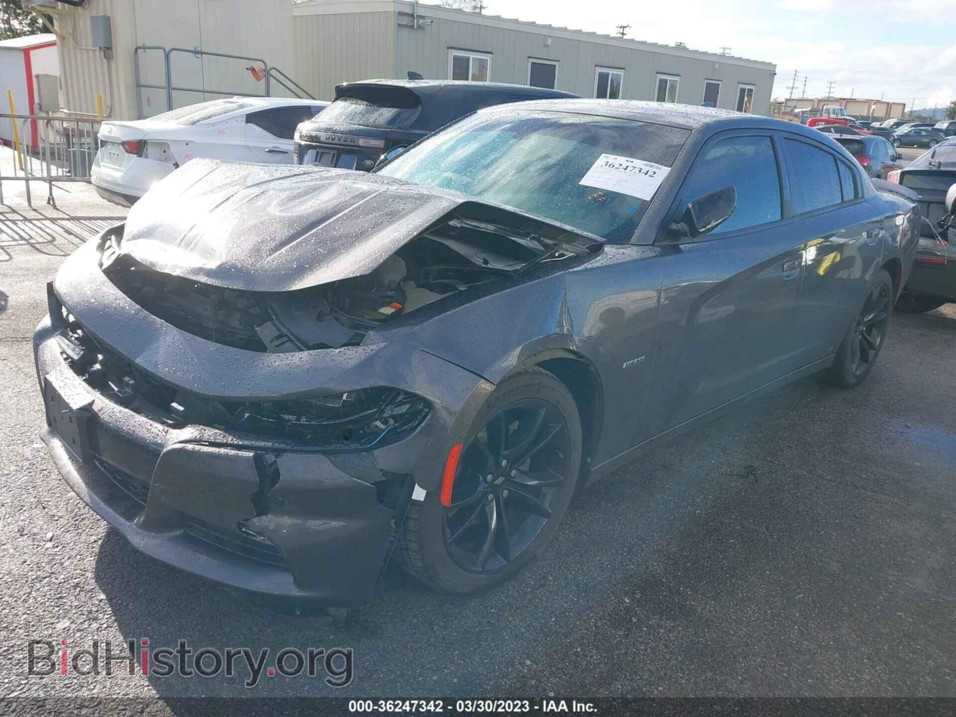 2018 DODGE CHARGER - VIN: 2C3CDXCT1JH312538 - Фото 2