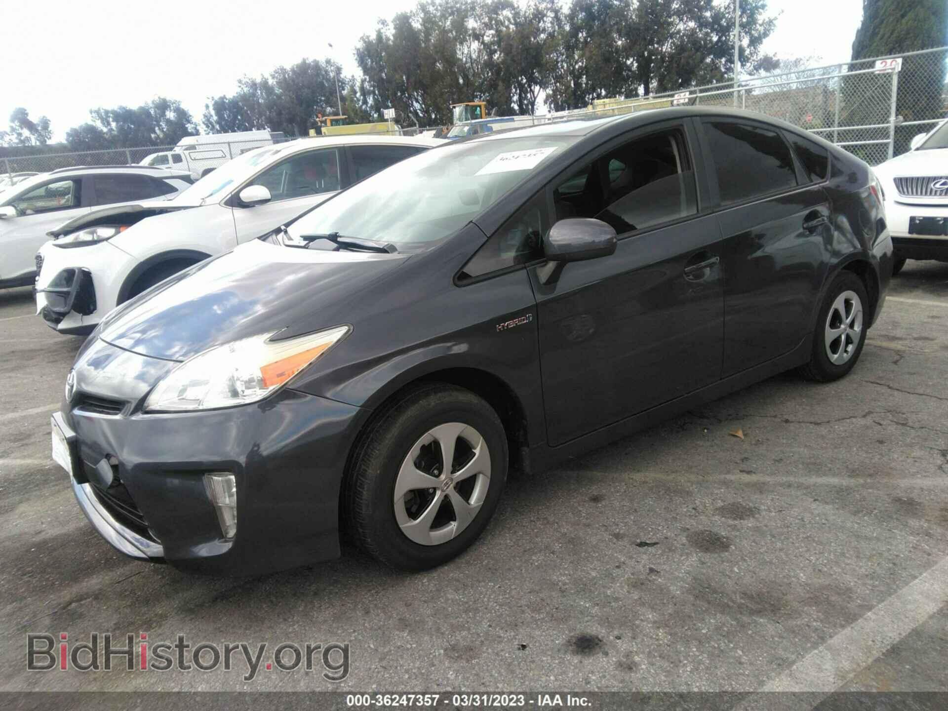 2014 TOYOTA PRIUS - VIN: JTDKN3DU4E0367239 - Фото 2