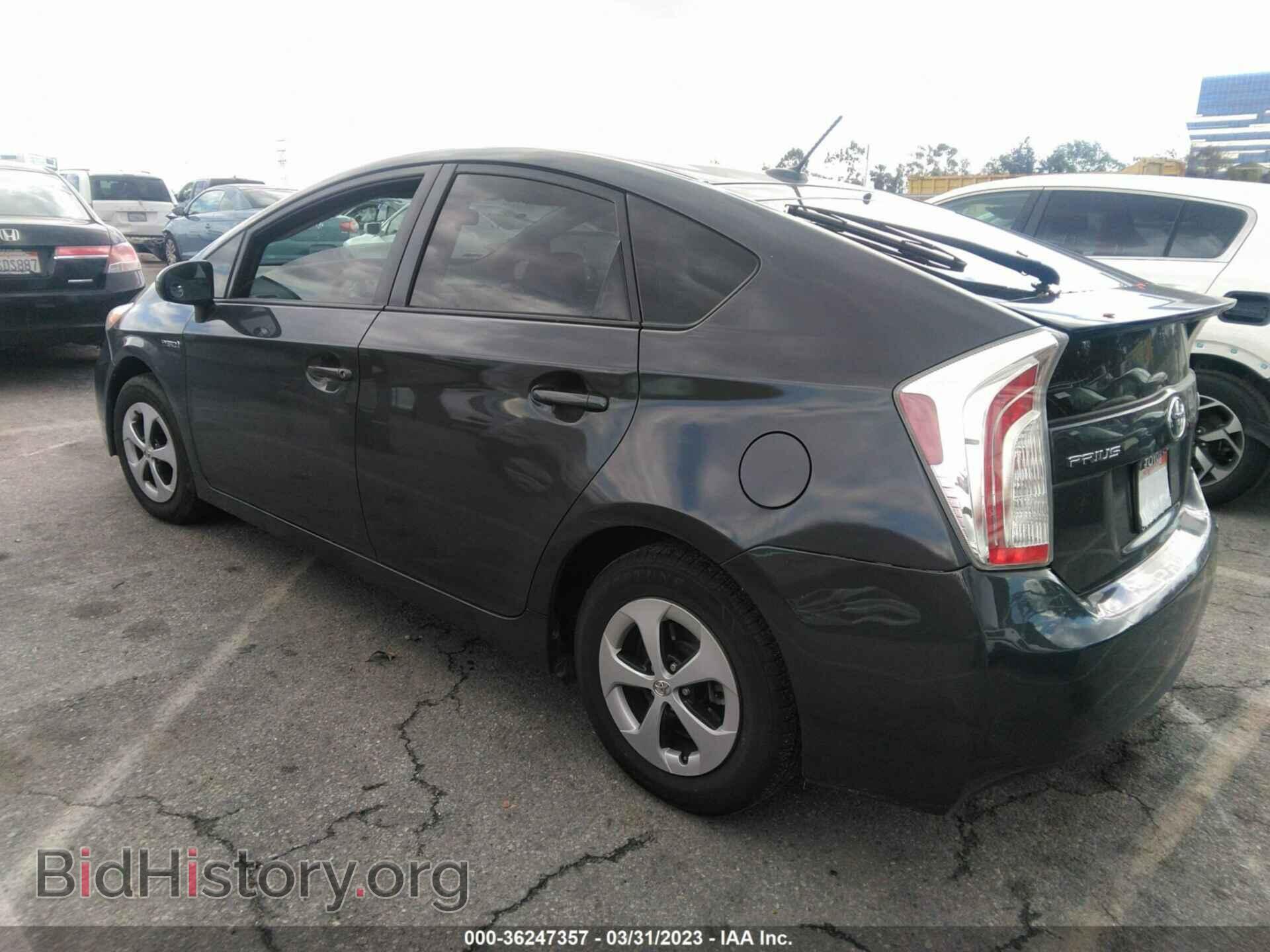 2014 TOYOTA PRIUS - VIN: JTDKN3DU4E0367239 - Фото 3