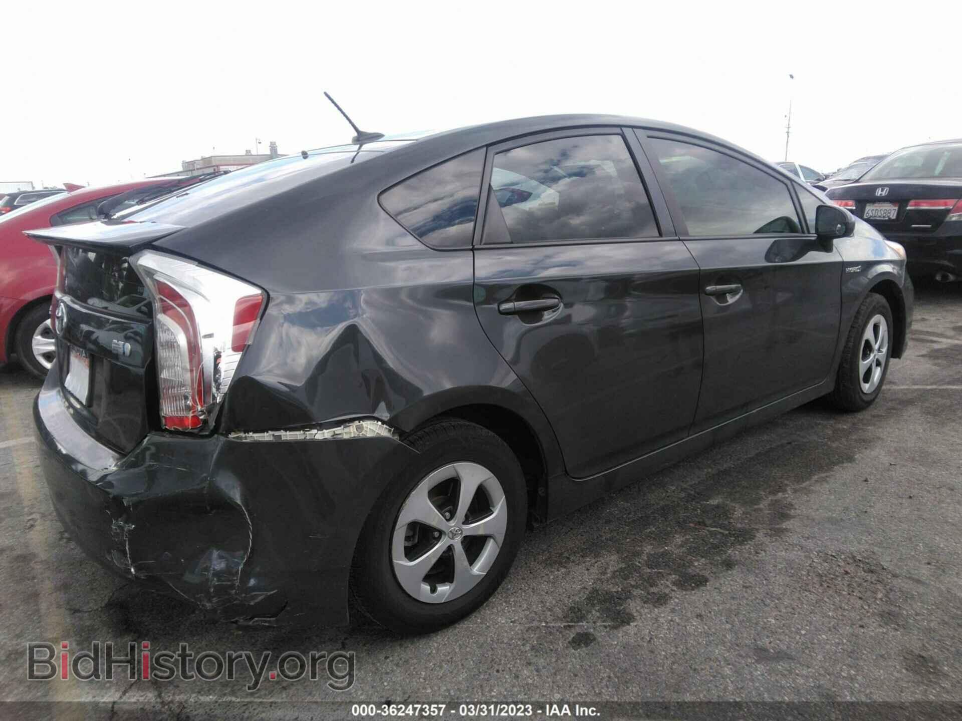 2014 TOYOTA PRIUS - VIN: JTDKN3DU4E0367239 - Фото 4