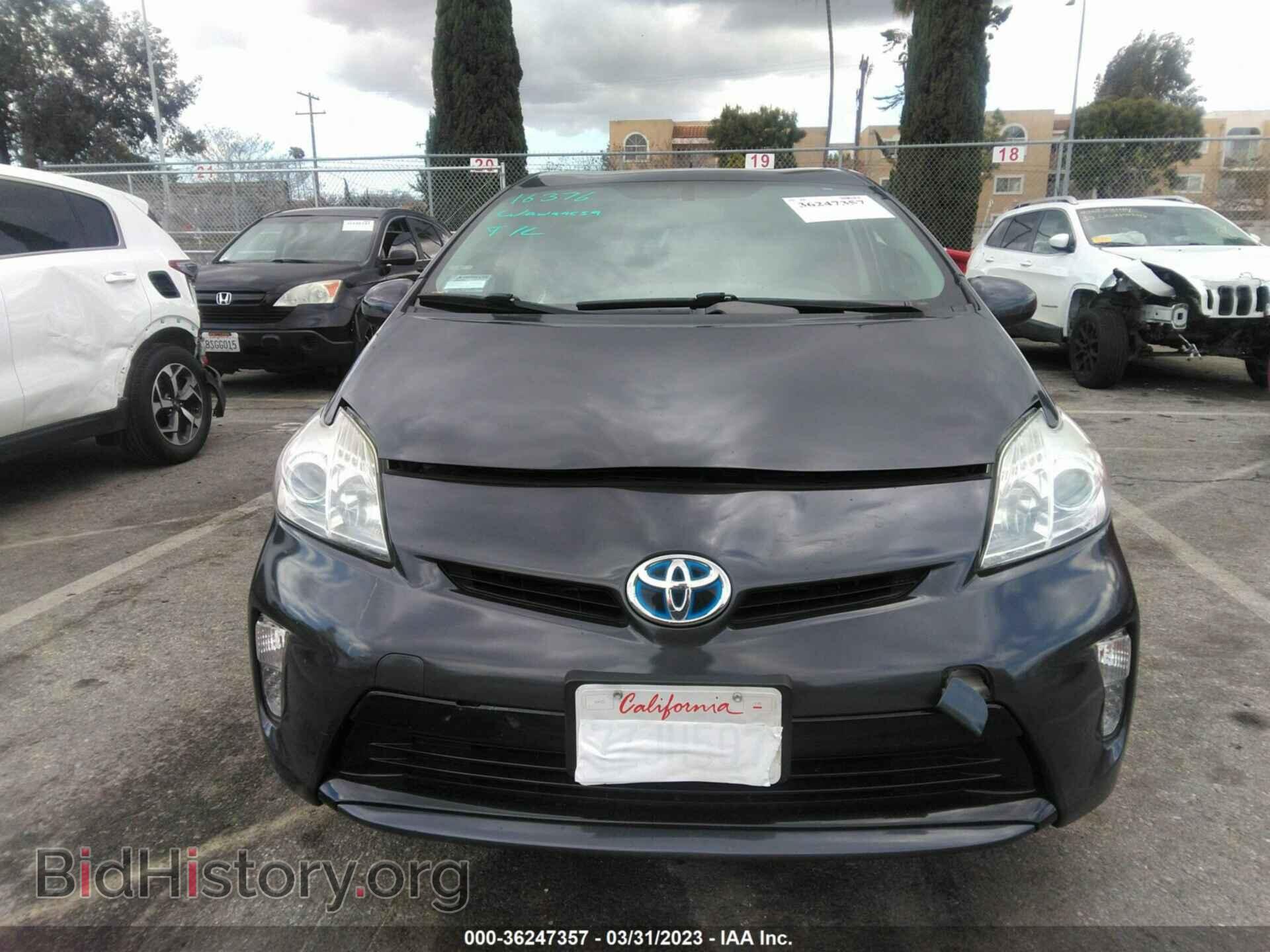 2014 TOYOTA PRIUS - VIN: JTDKN3DU4E0367239 - Фото 6
