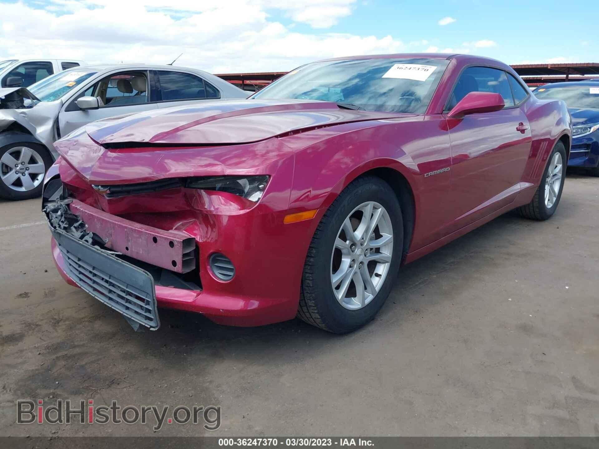 2014 CHEVROLET CAMARO - VIN: 2G1FA1E33E9312691 - Фото 2