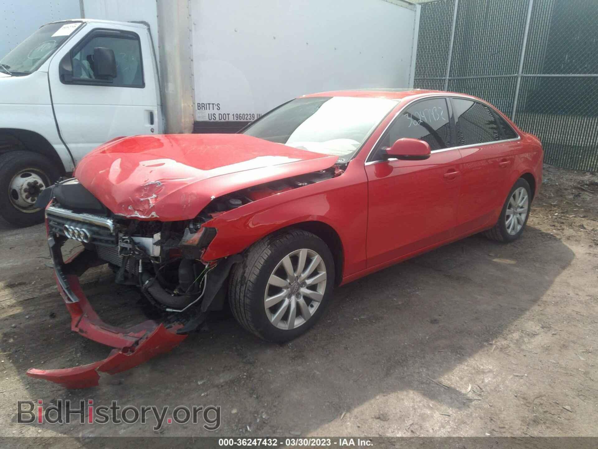 2011 AUDI A4 - VIN: WAUFFAFL0BN005993 - Фото 2