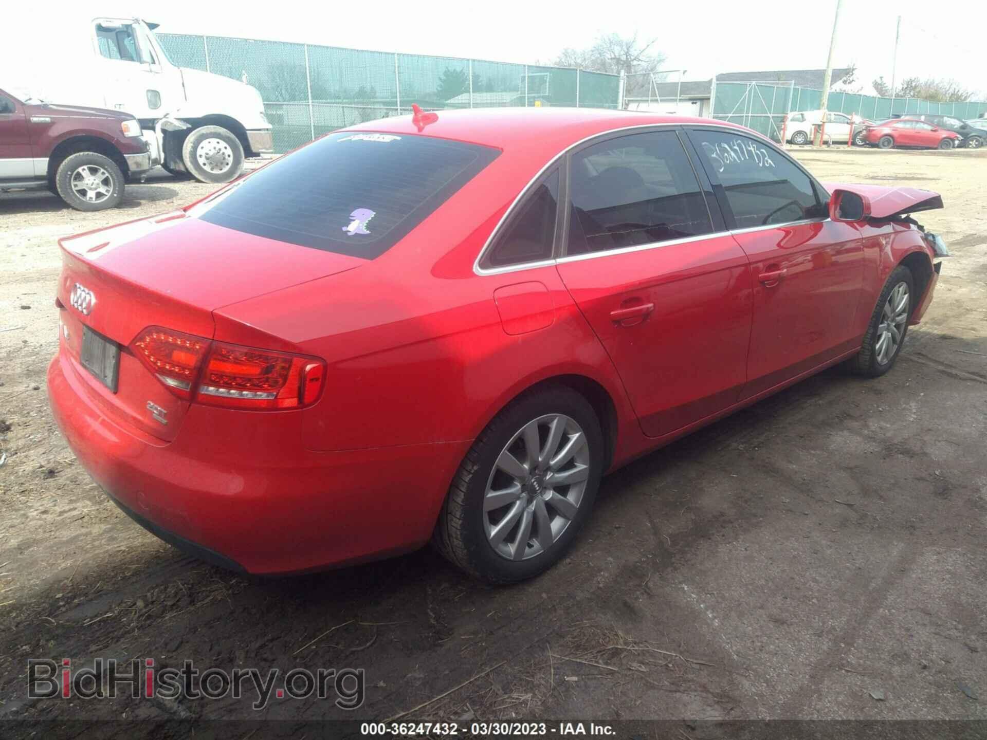 2011 AUDI A4 - VIN: WAUFFAFL0BN005993 - Фото 4