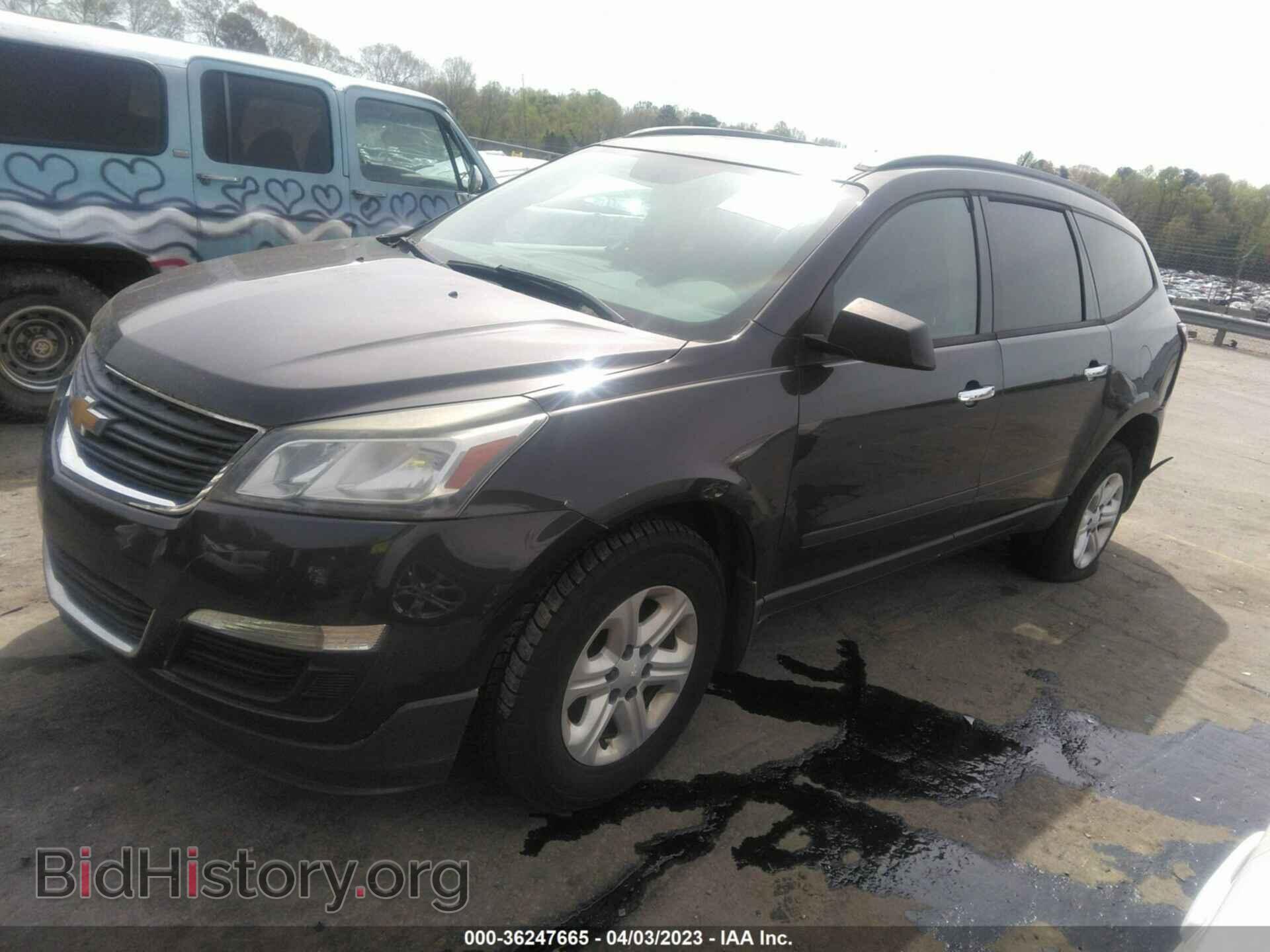2014 CHEVROLET TRAVERSE - VIN: 1GNKRFED7EJ326237 - Фото 2