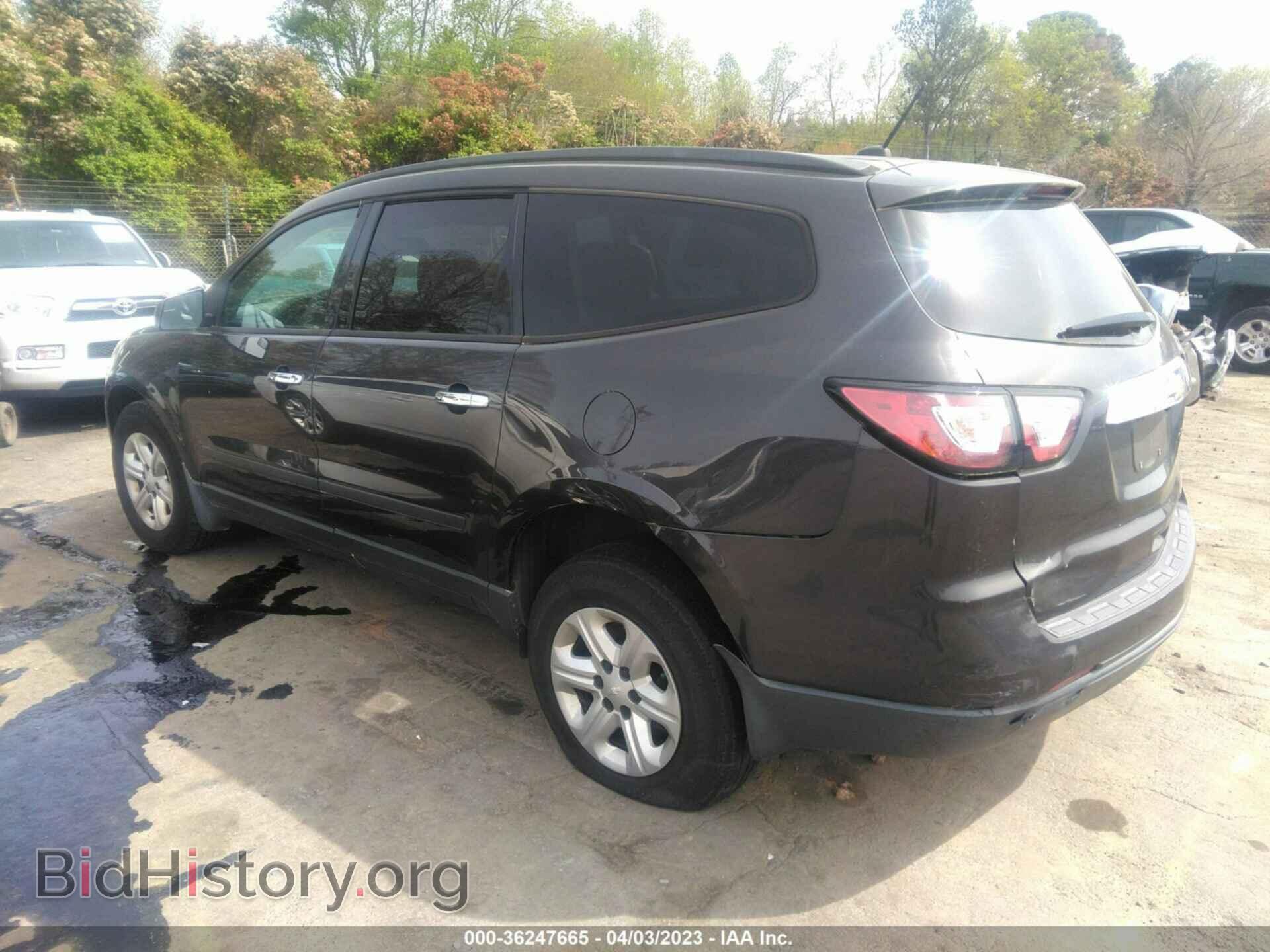 2014 CHEVROLET TRAVERSE - VIN: 1GNKRFED7EJ326237 - Фото 3