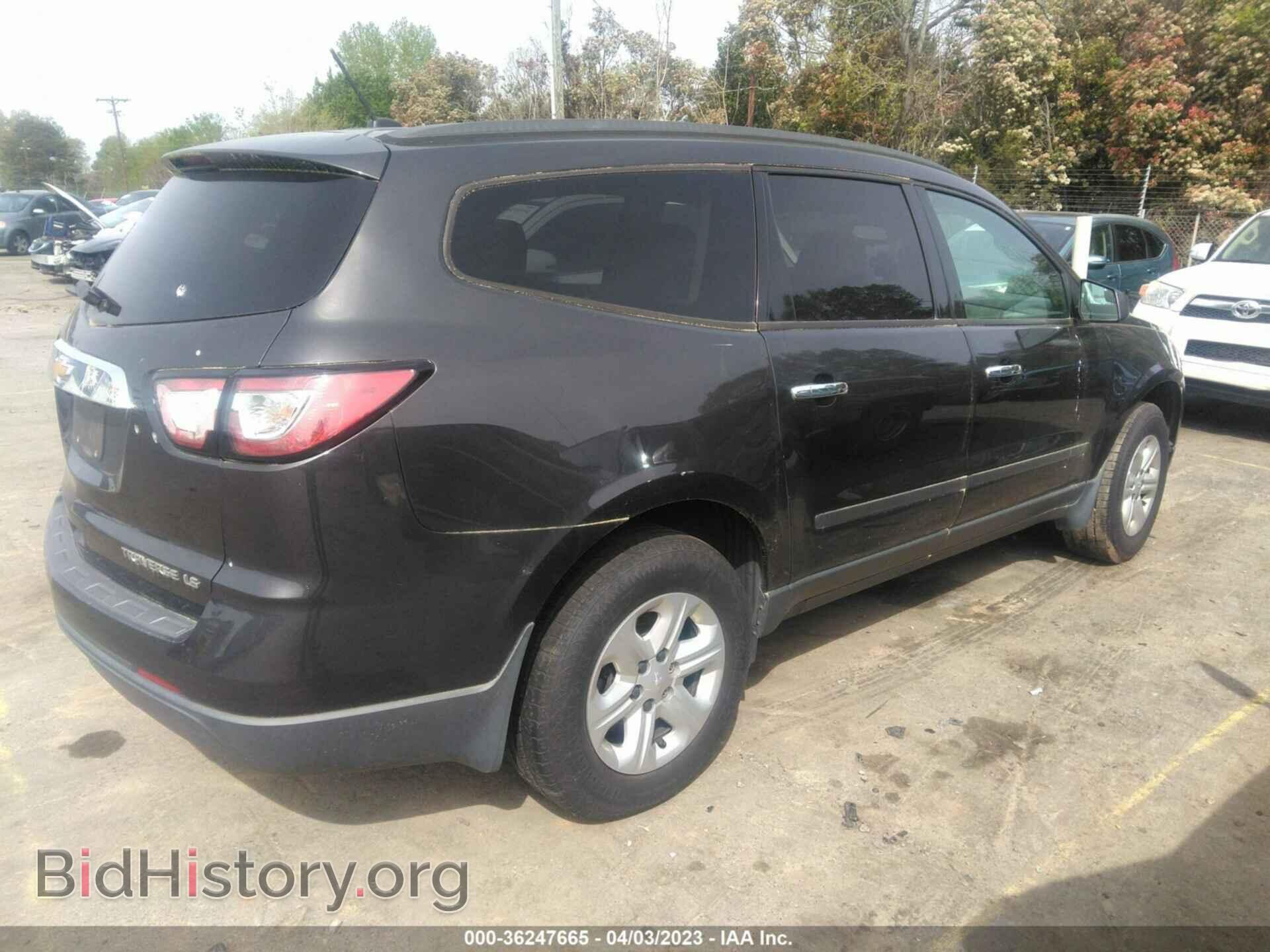 2014 CHEVROLET TRAVERSE - VIN: 1GNKRFED7EJ326237 - Фото 4