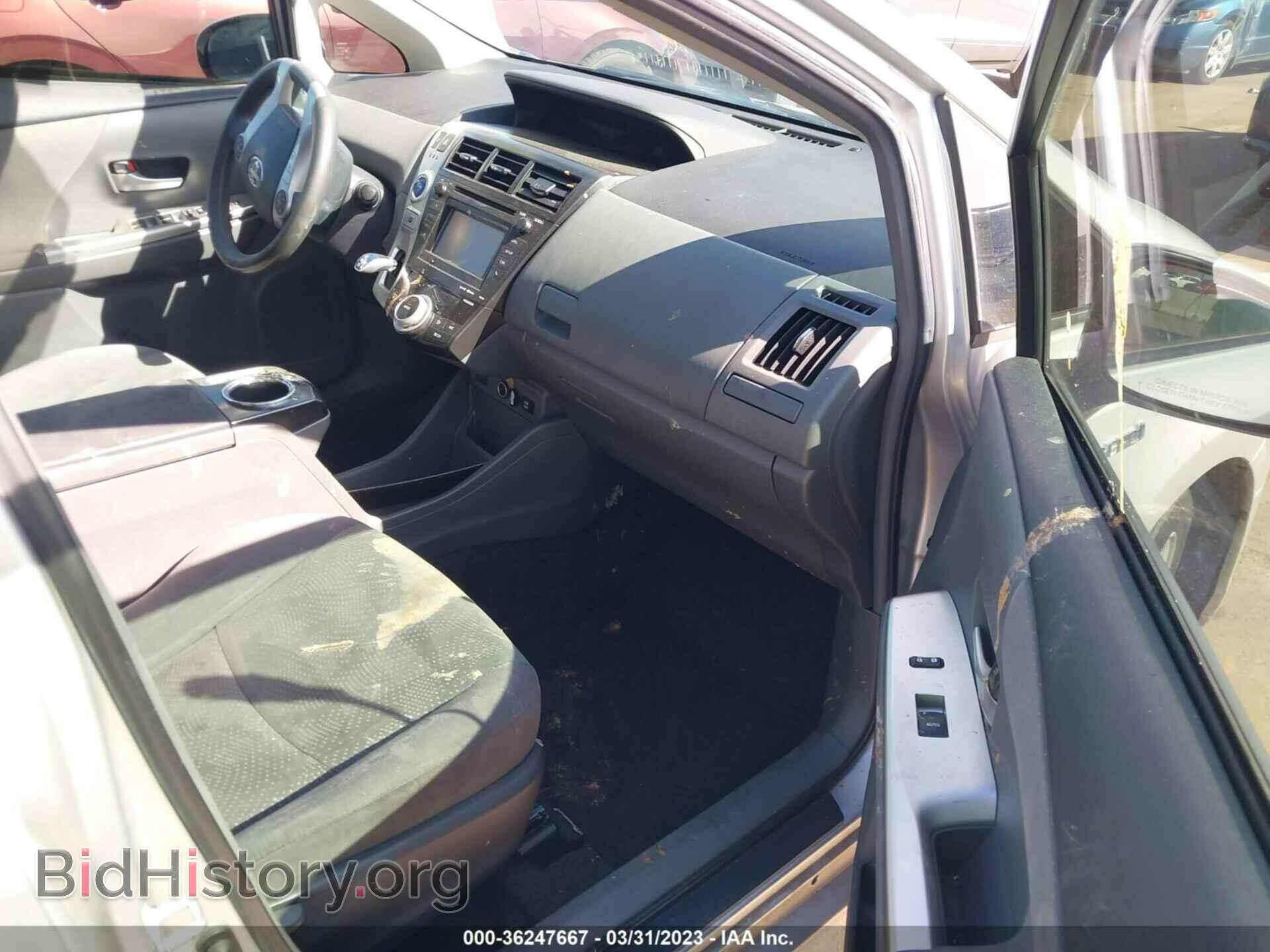 2013 TOYOTA PRIUS V - VIN: JTDZN3EU3D3257308 - Фото 5