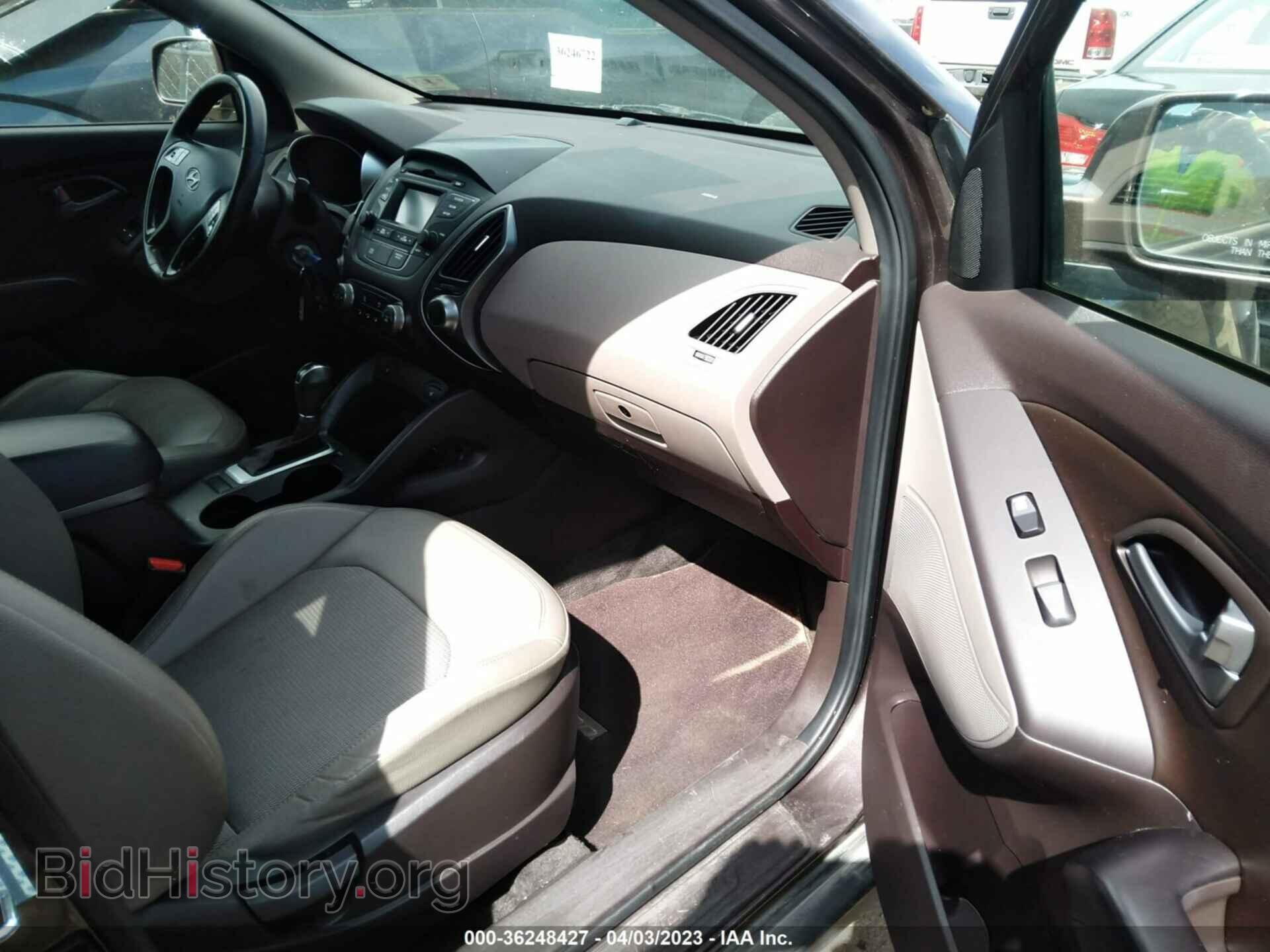 2014 HYUNDAI TUCSON - VIN: KM8JUCAG2EU855655 - Фото 5