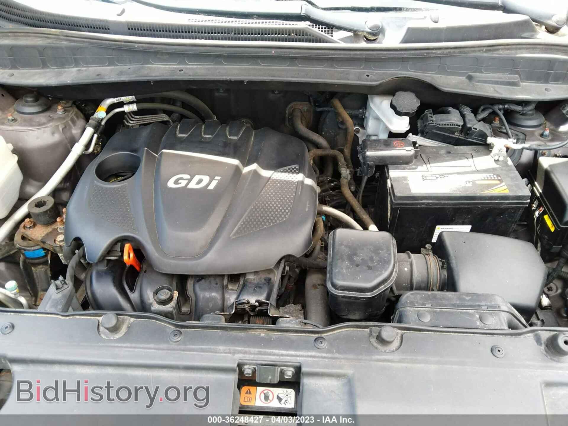 2014 HYUNDAI TUCSON - VIN: KM8JUCAG2EU855655 - Фото 10