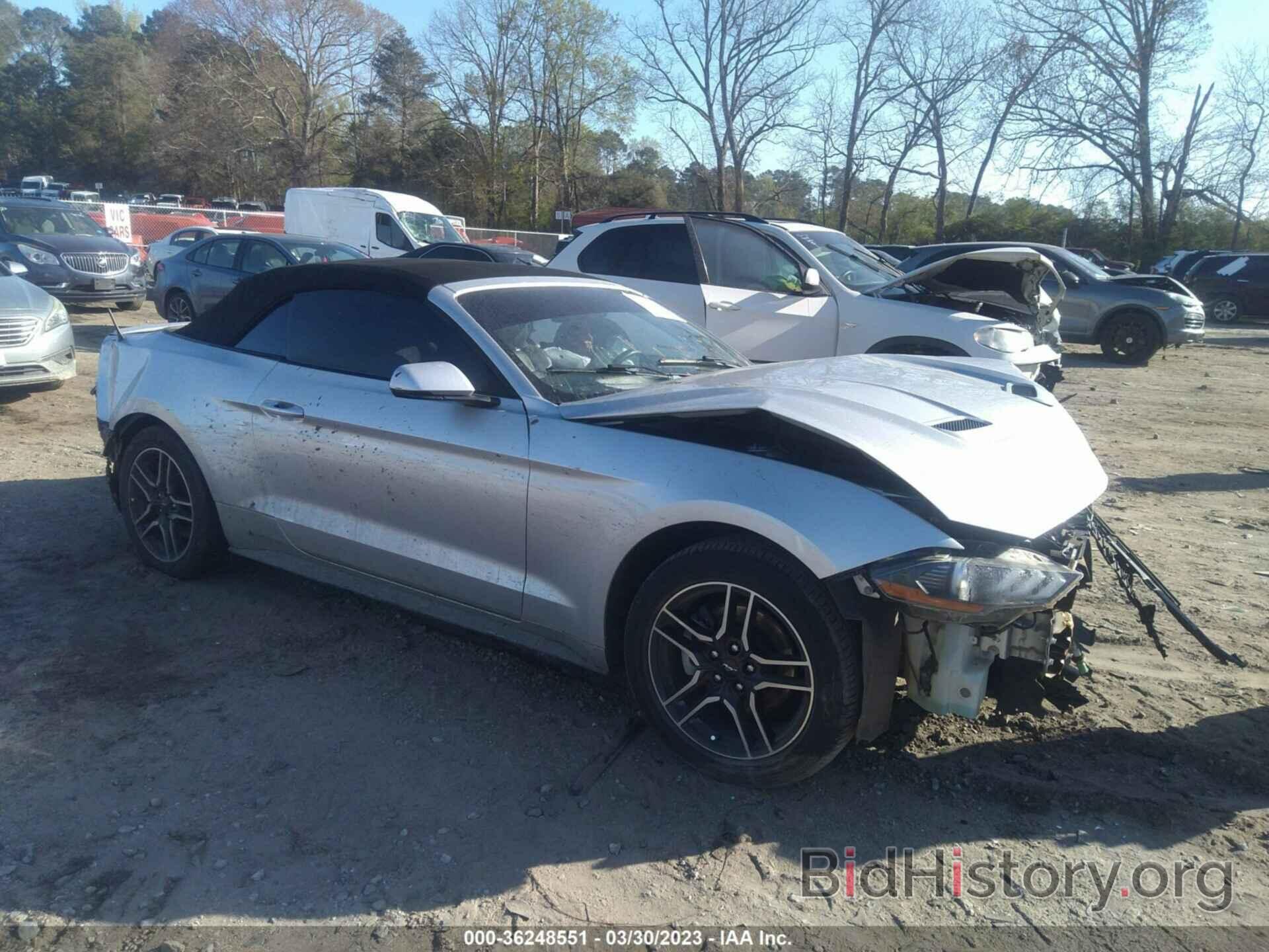 Photo 1FATP8UH5J5110057 - FORD MUSTANG 2018