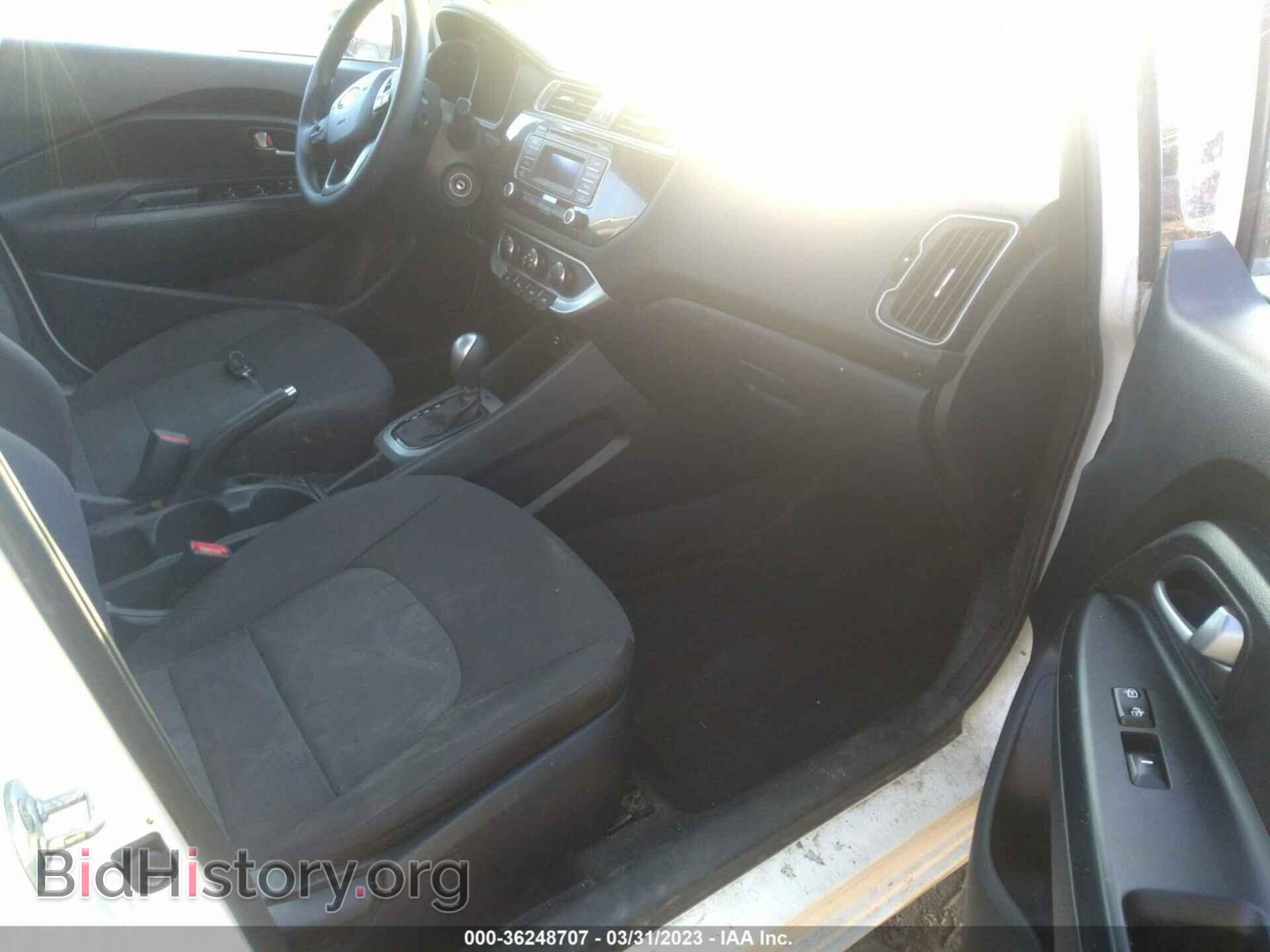 2016 KIA RIO - VIN: KNADM4A35G6557500 - Фото 5