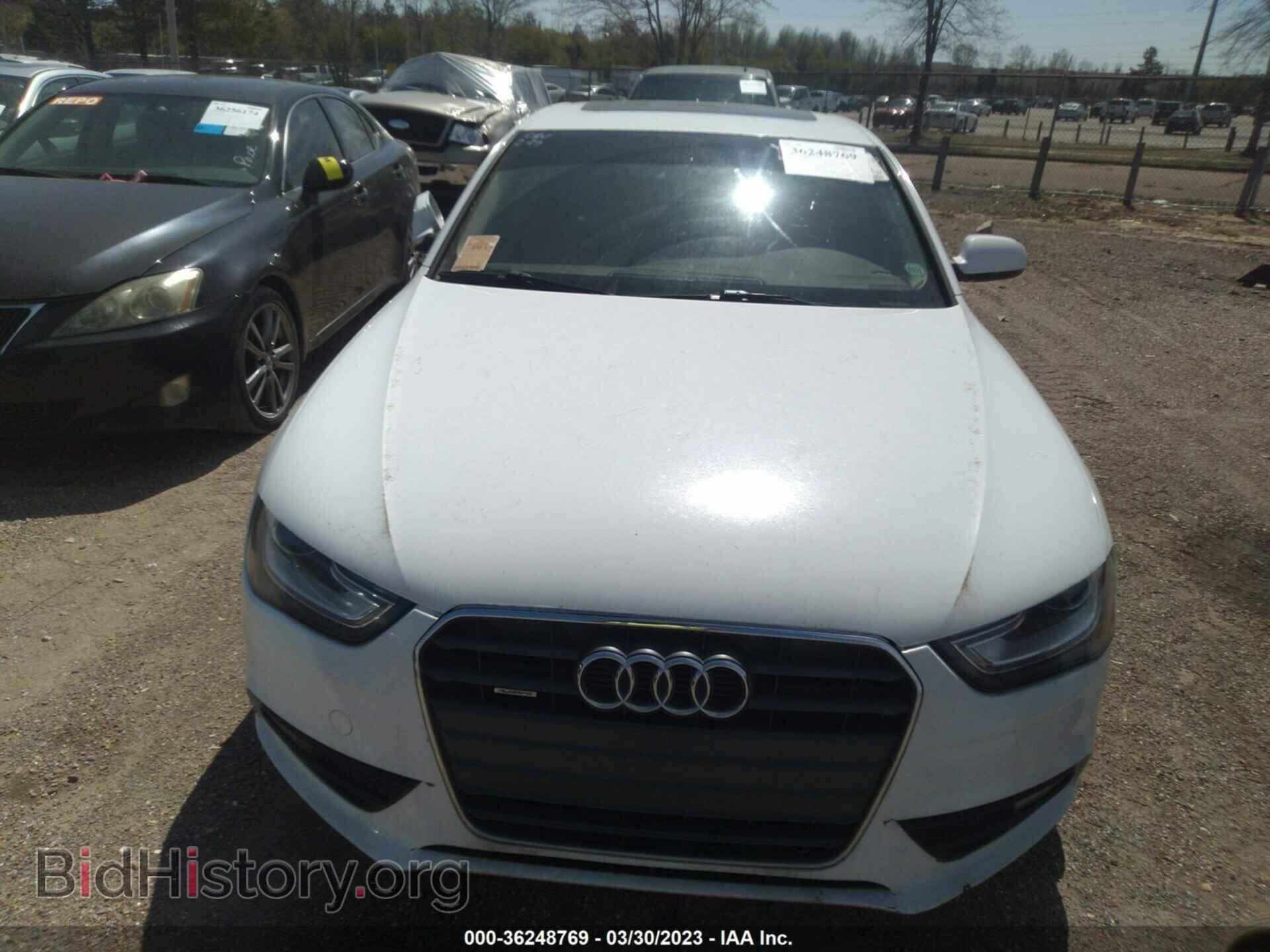 2013 AUDI A4 - VIN: WAUFFAFL6DA108555 - Фото 6