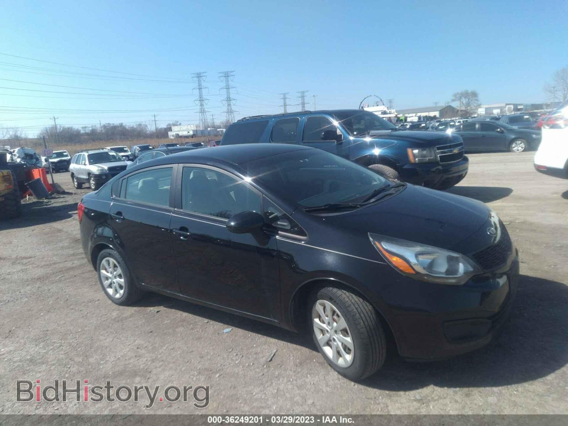 Photo KNADM4A35D6172935 - KIA RIO 2013