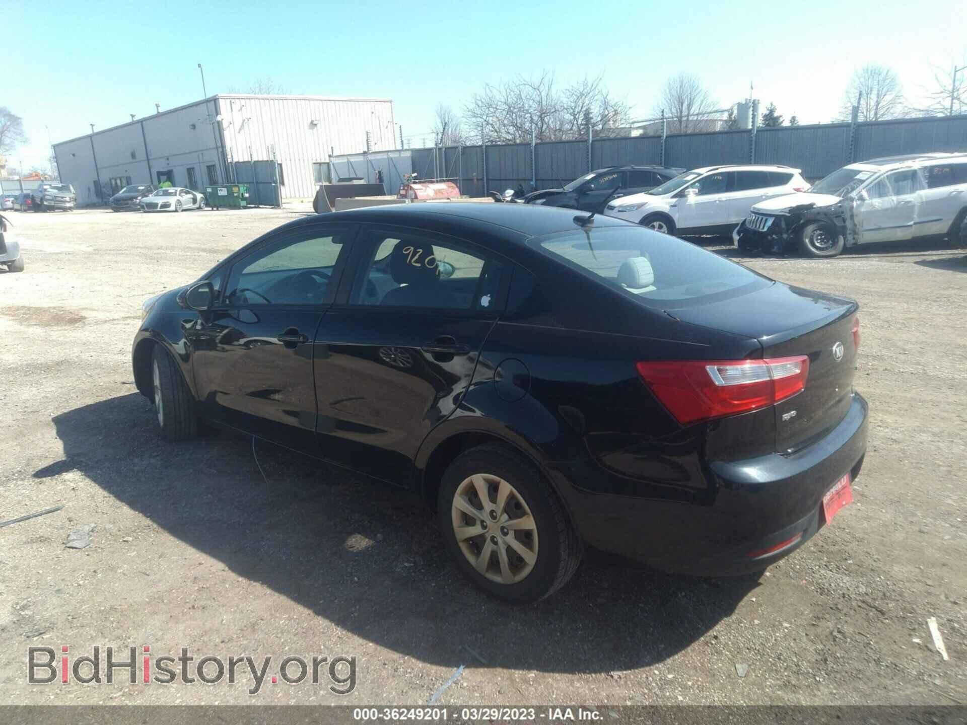 2013 KIA RIO - VIN: KNADM4A35D6172935 - Фото 3